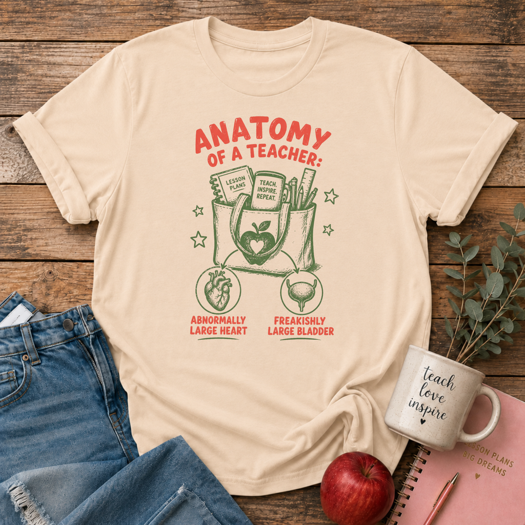 Teacher Anatomy T-shirt