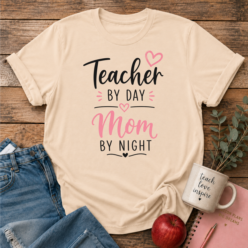 Teacher Mom T-shirt