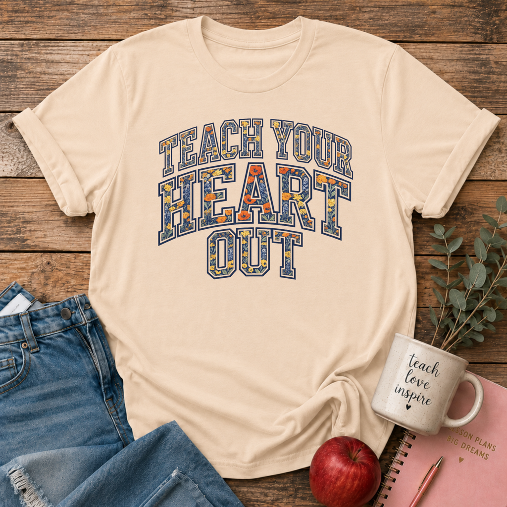 Teach Heart Out T-shirt