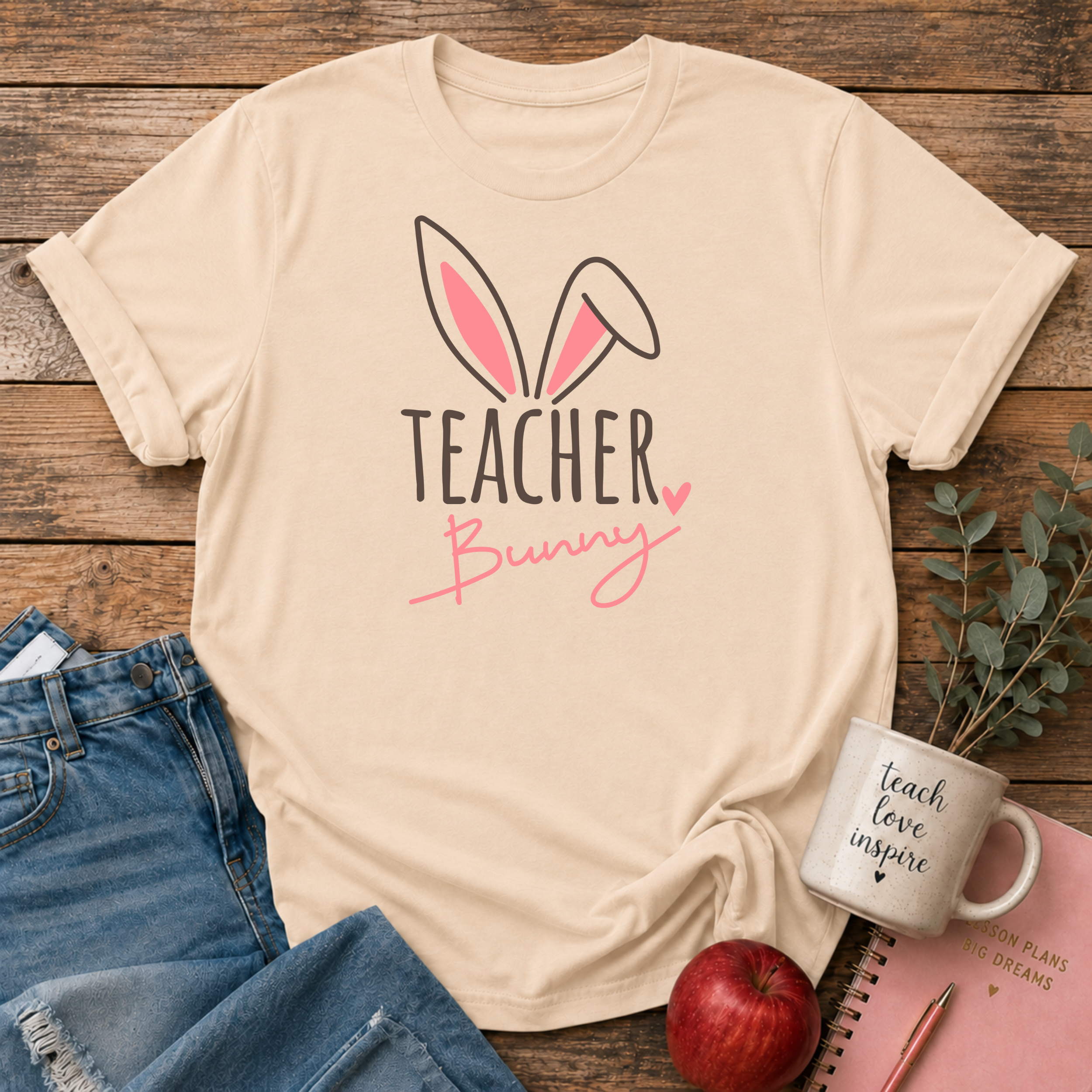 Teacher Bunny T-shirt