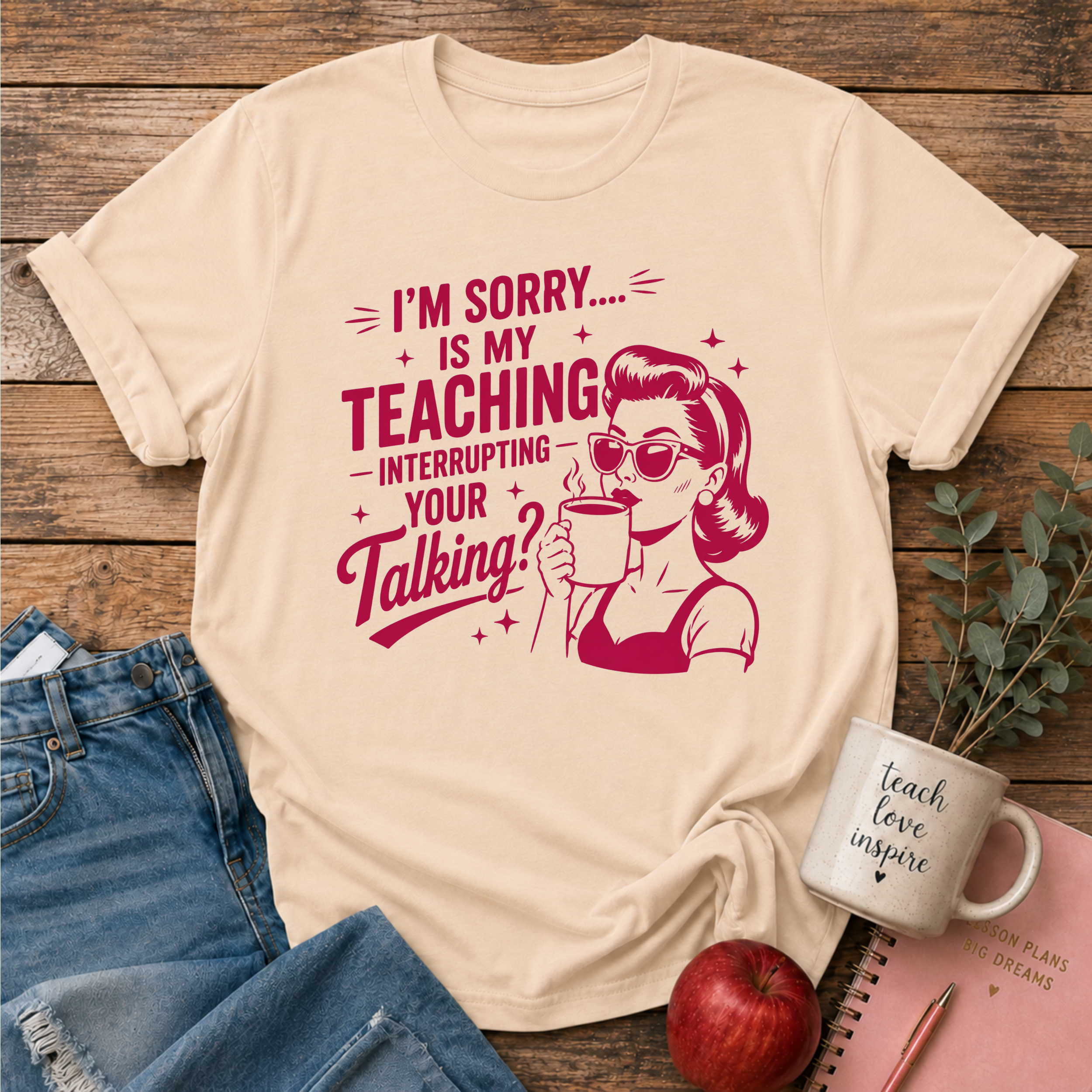 Interrupting Talking T-shirt