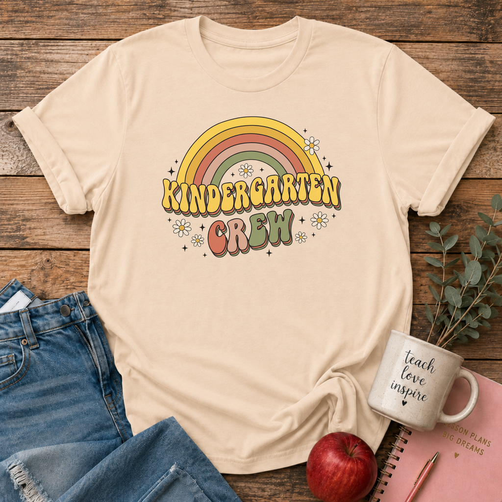 Kindergarten Retro T-shirt