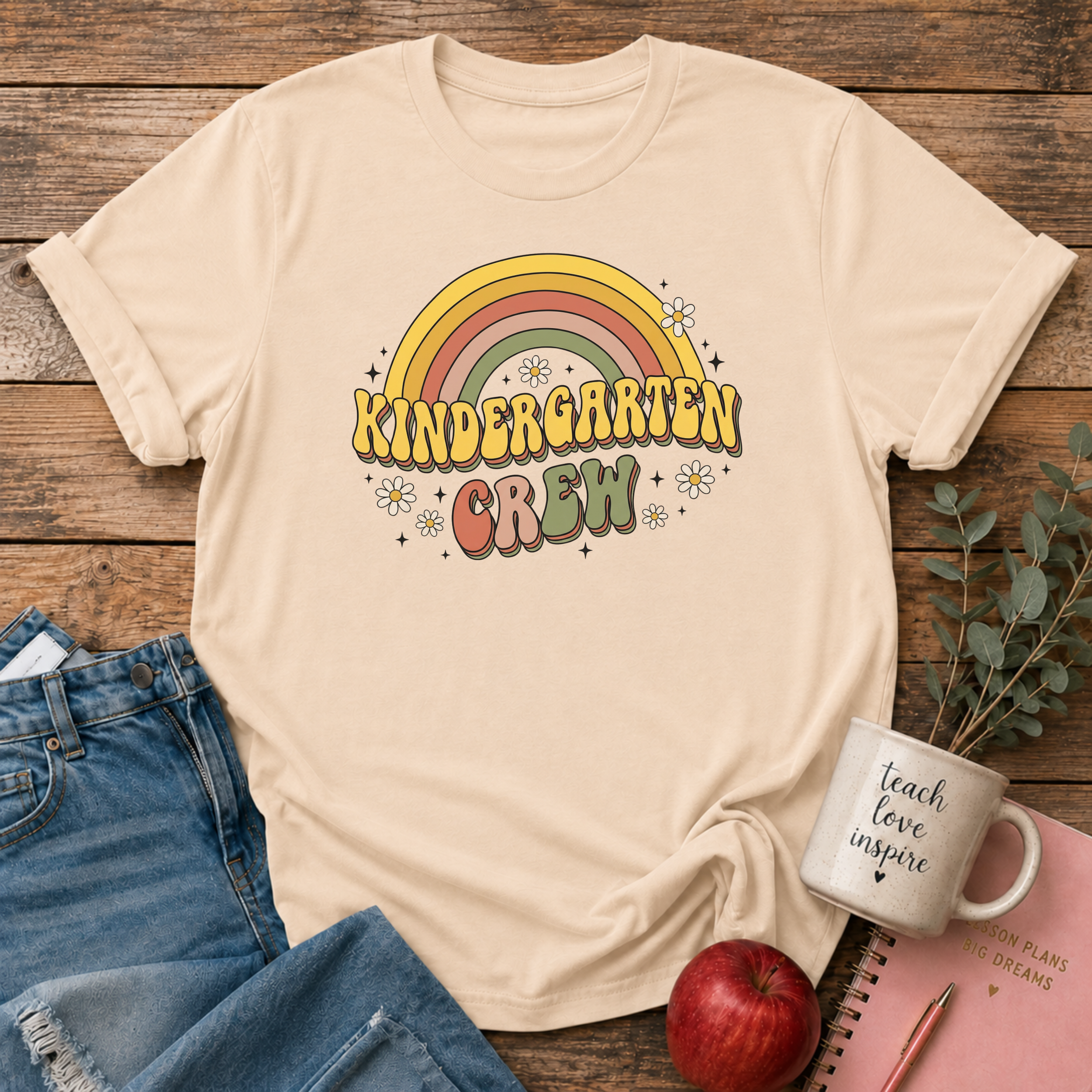 Kindergarten Retro T-shirt