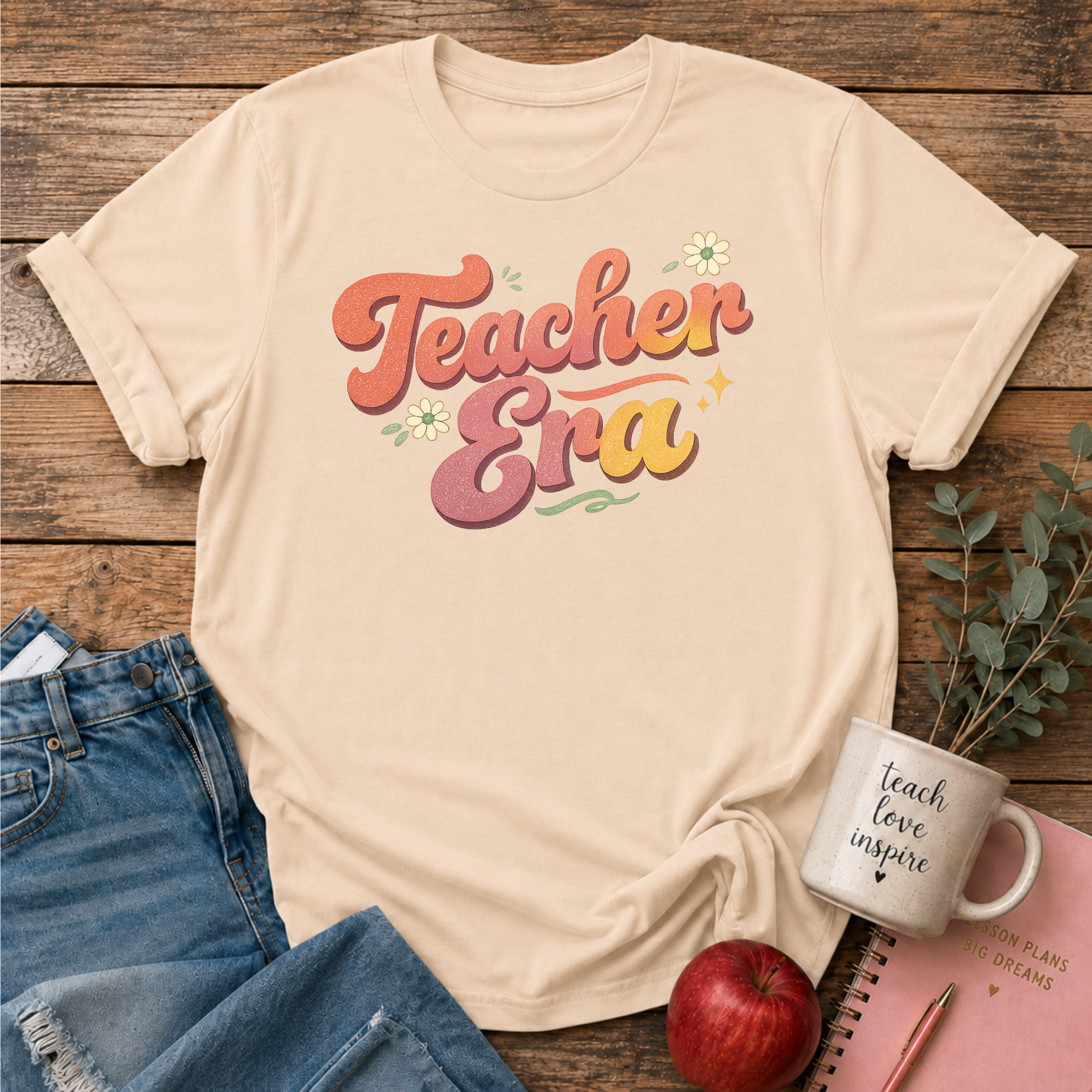 Teacher Era T-shirt