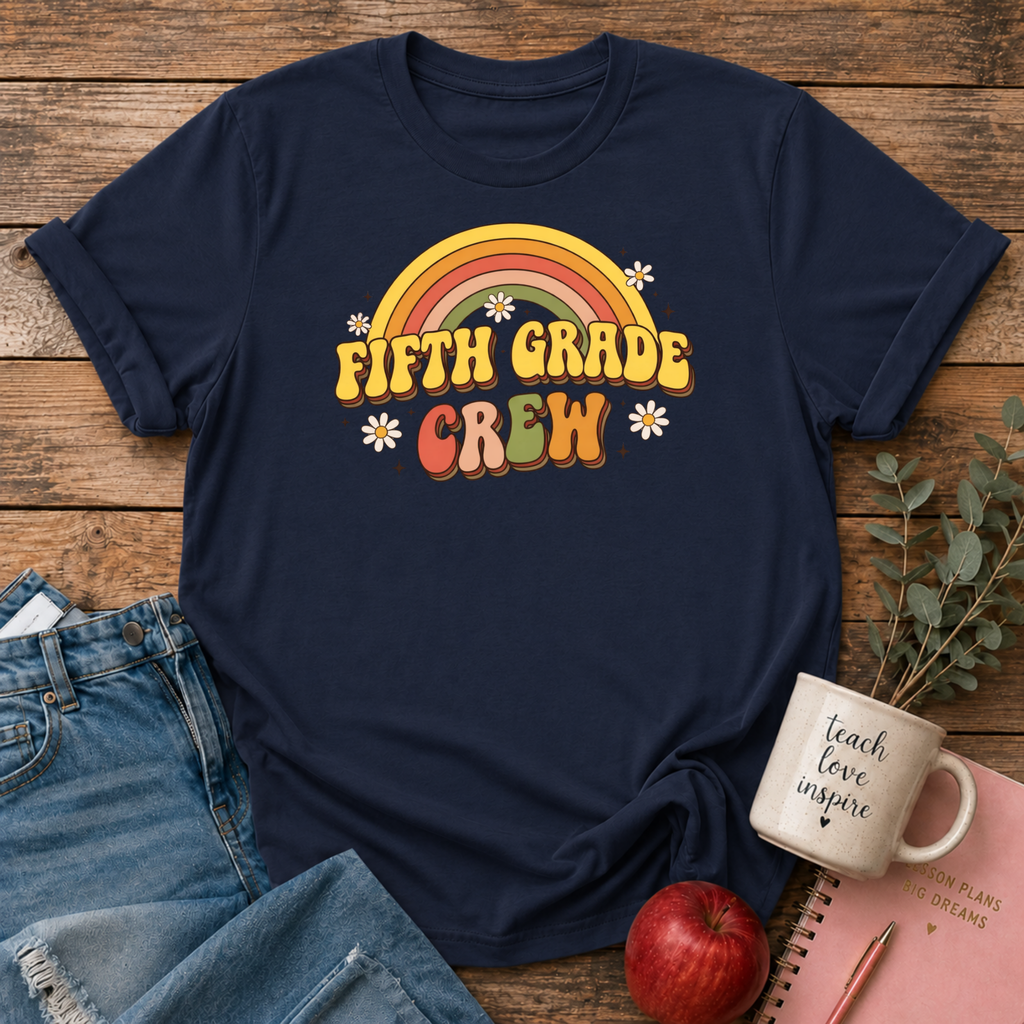 Fifth Grade Retro T-shirt