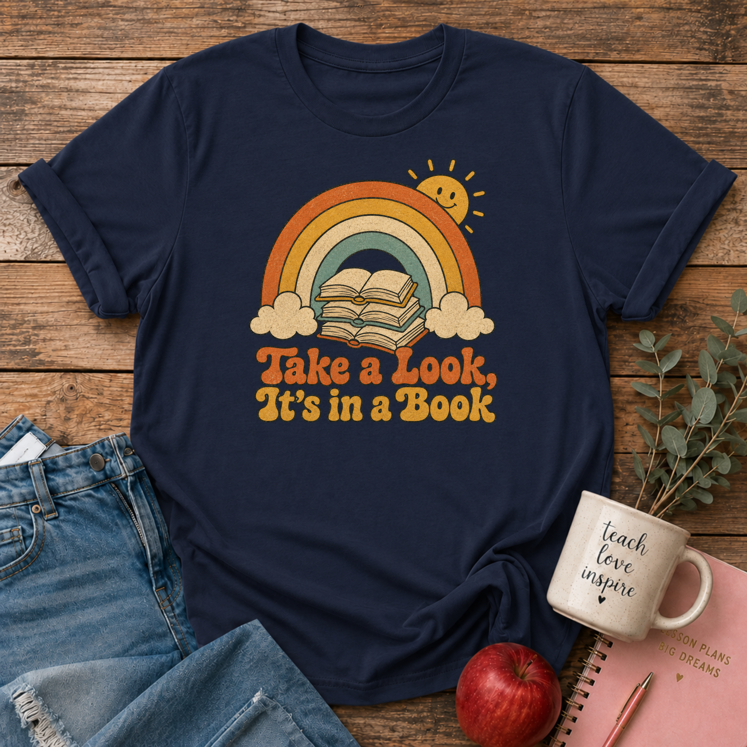 In a Book T-shirt