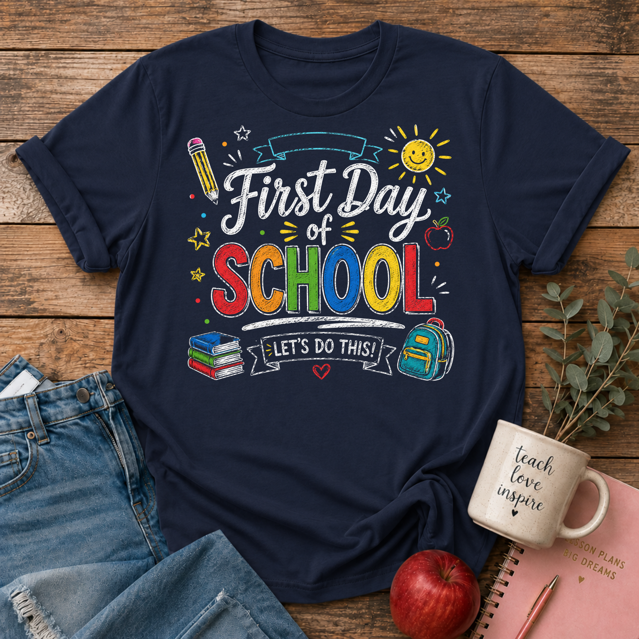 First Day of School T-shirt