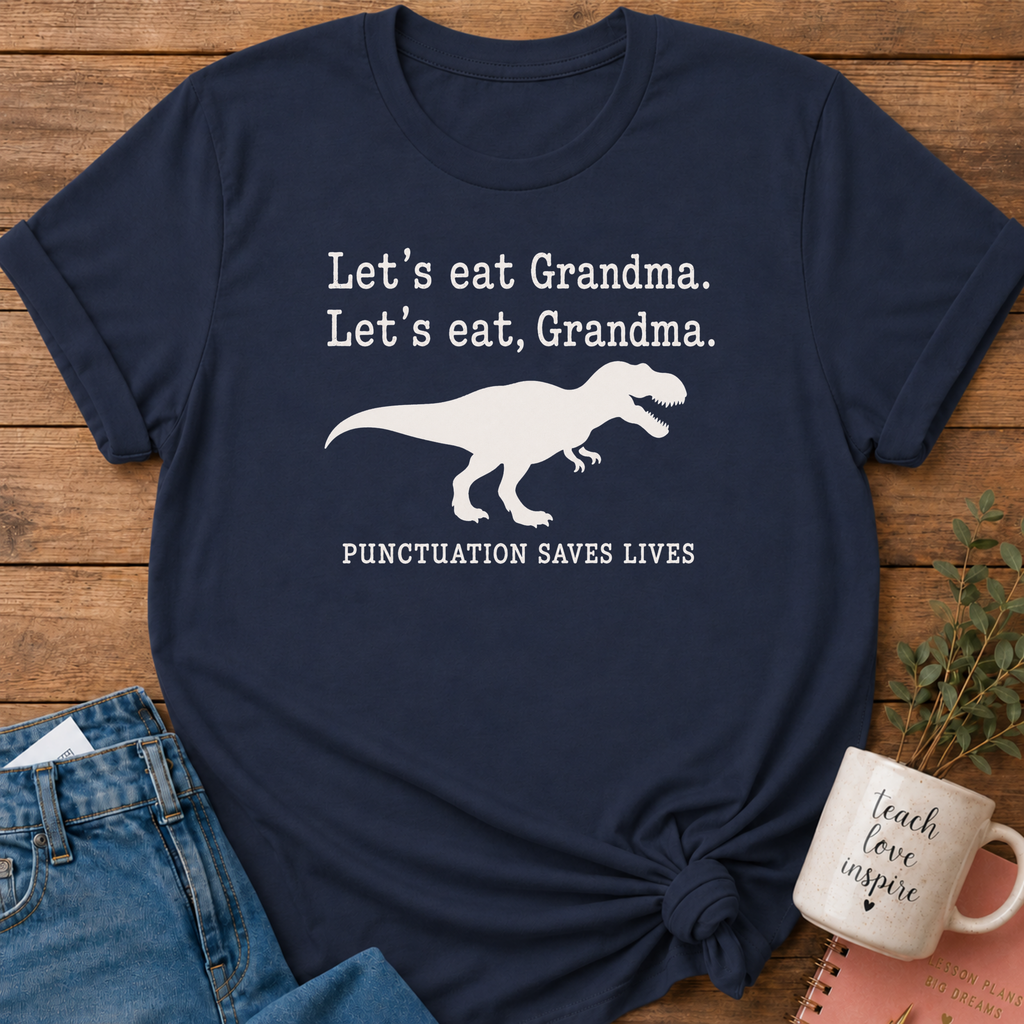 Punctuation Saves Lives T-shirt