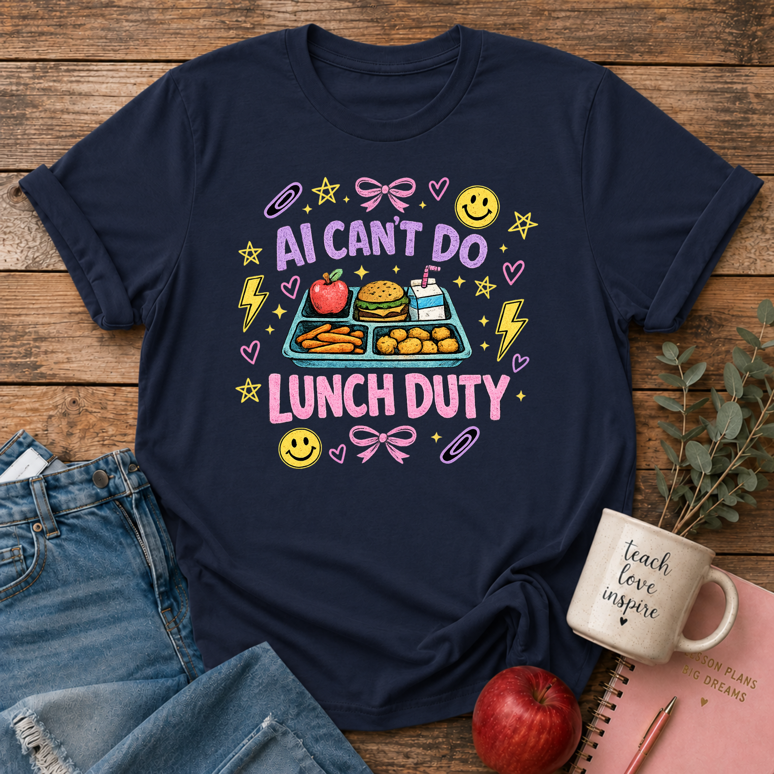 AI Lunch Duty T-shirt