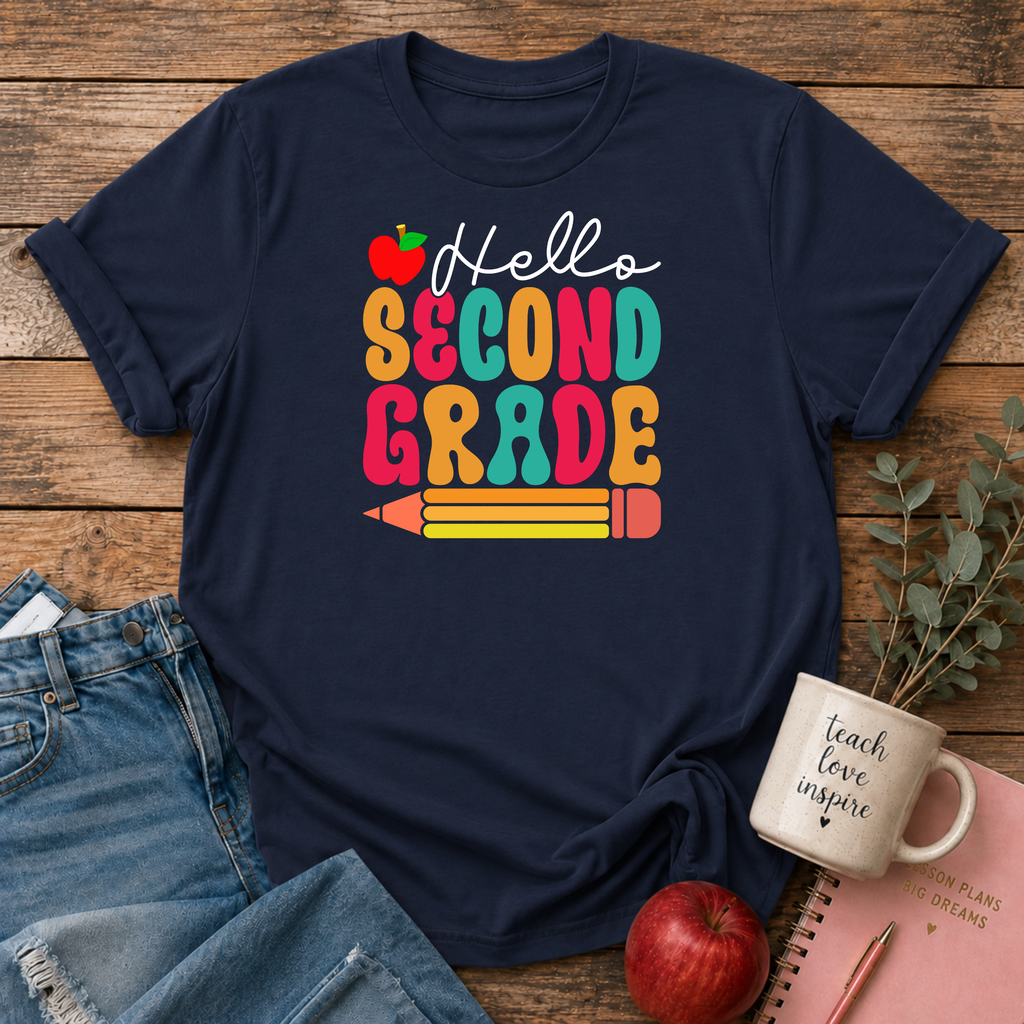 Hello Second Grade T-shirt