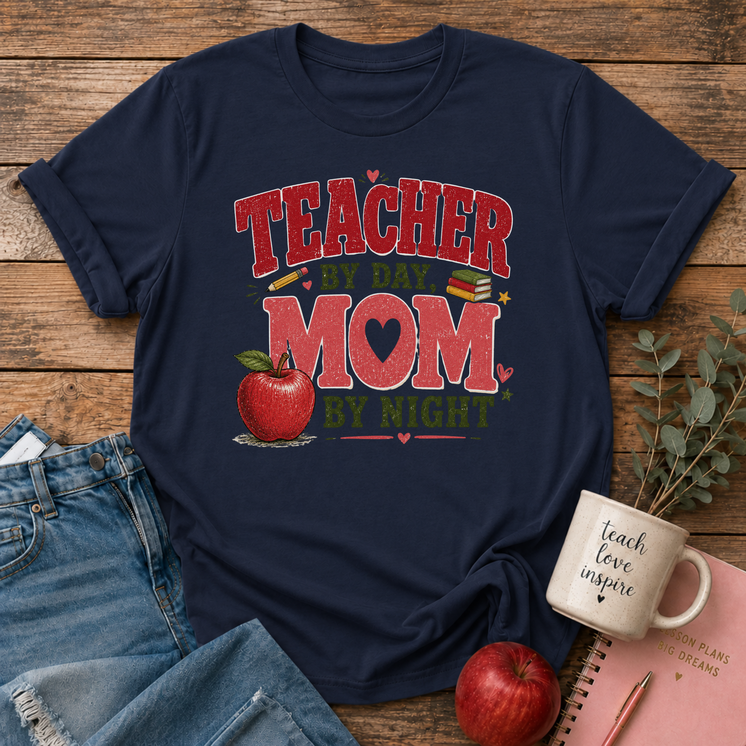 Teacher Mom T-shirt