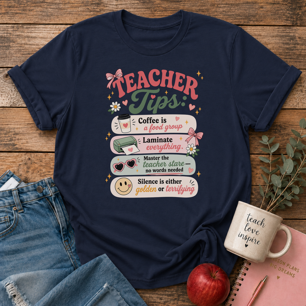 Teacher Tips T-shirt