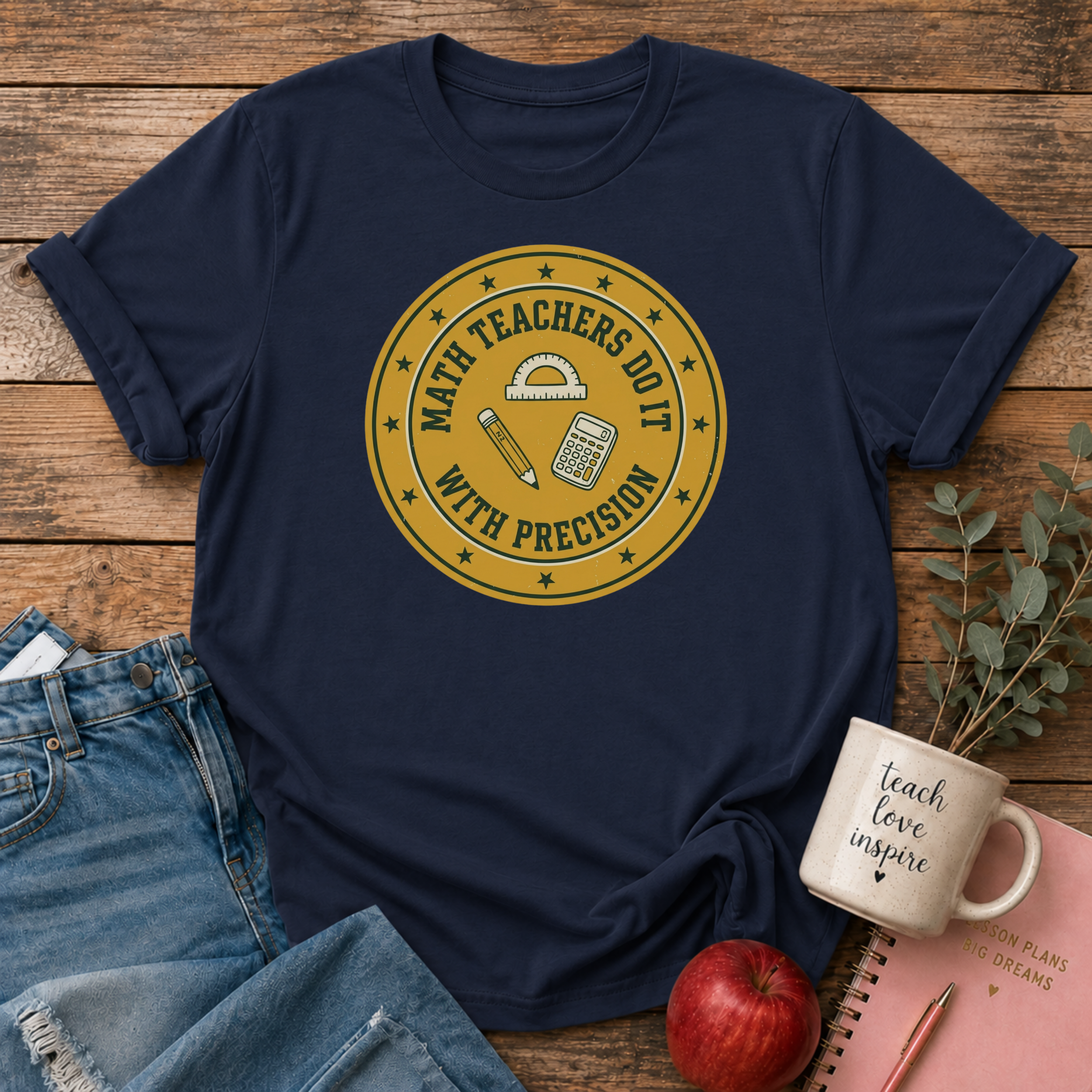 Math Teacher T-shirt