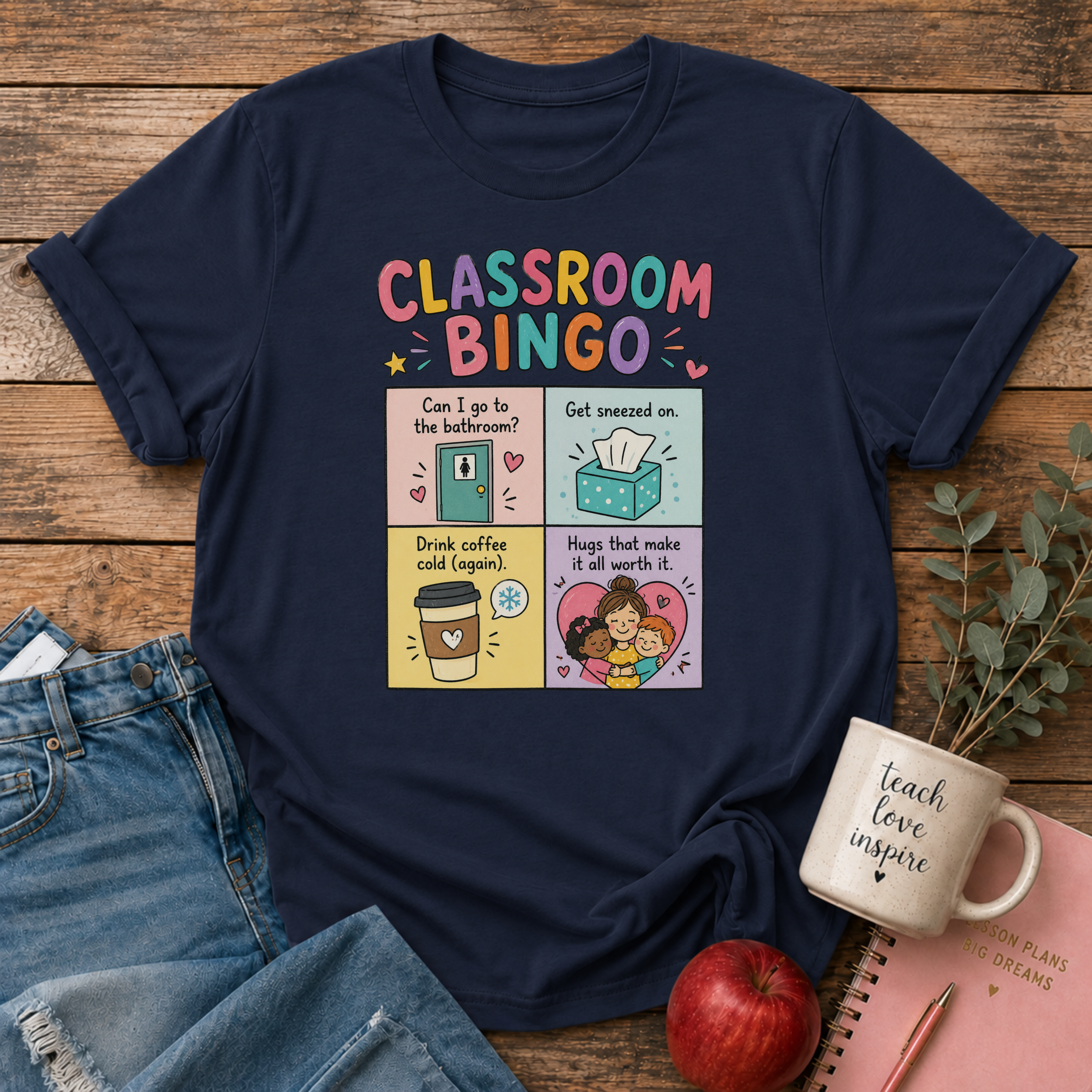Classroom Bingo T-shirt