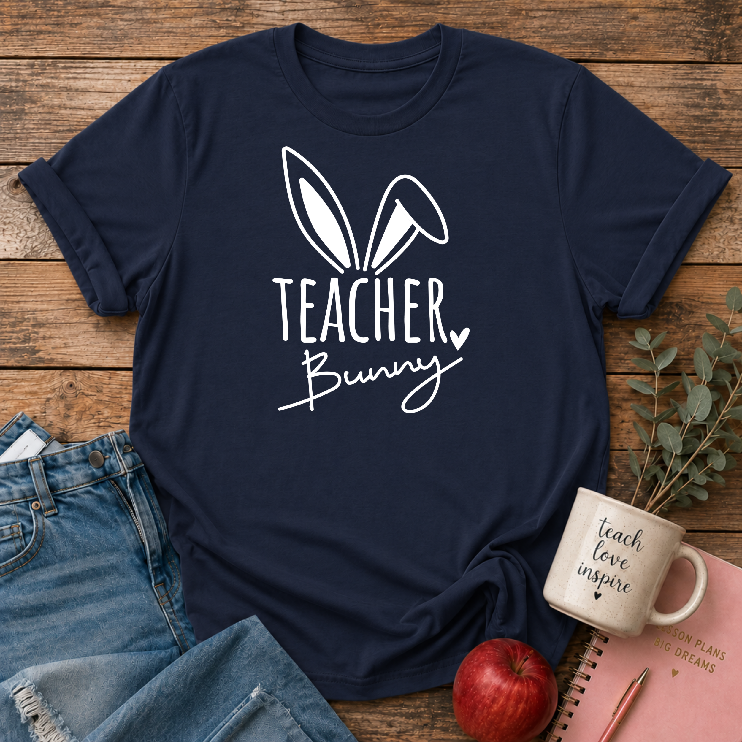 Teacher Bunny T-shirt
