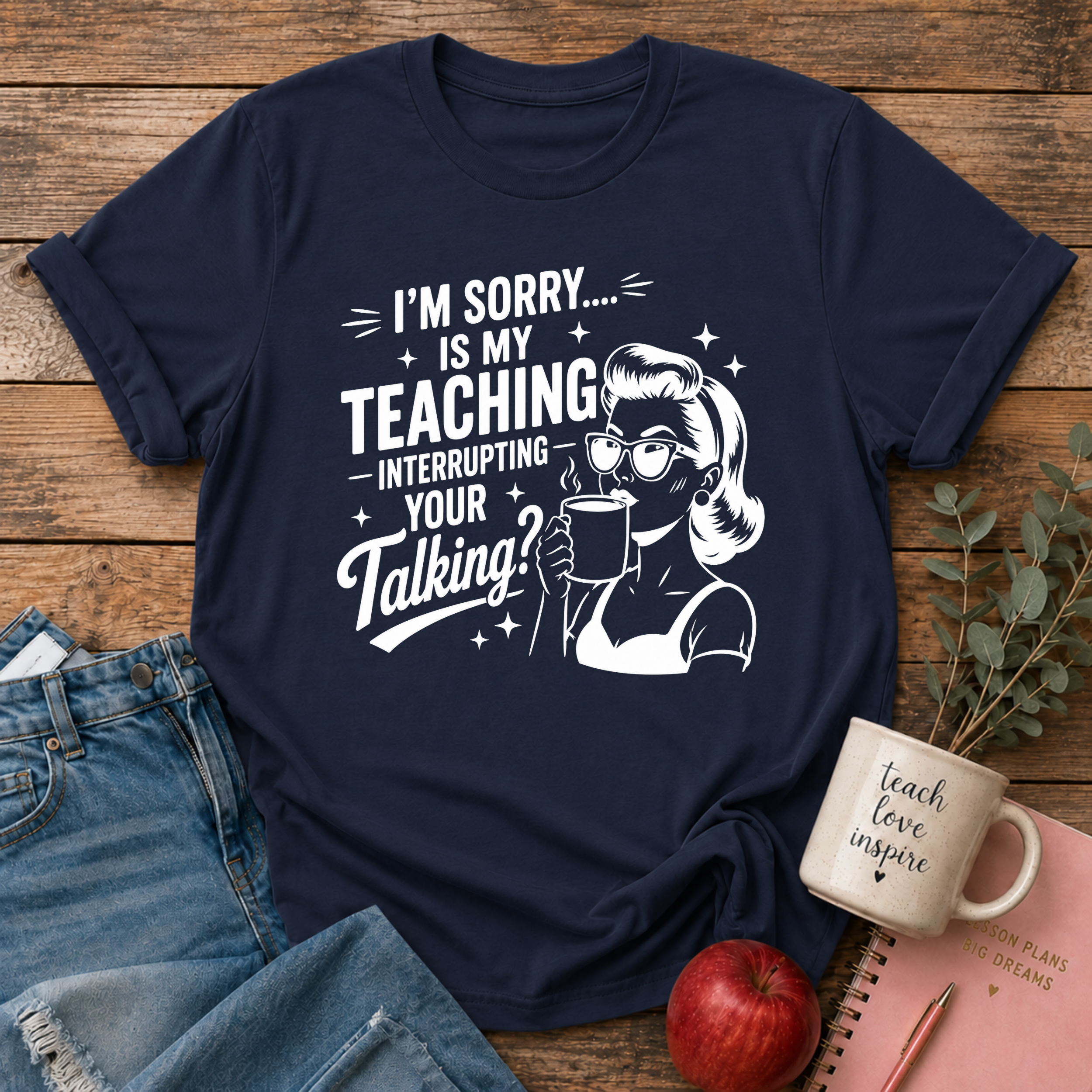 Interrupting Talking T-shirt