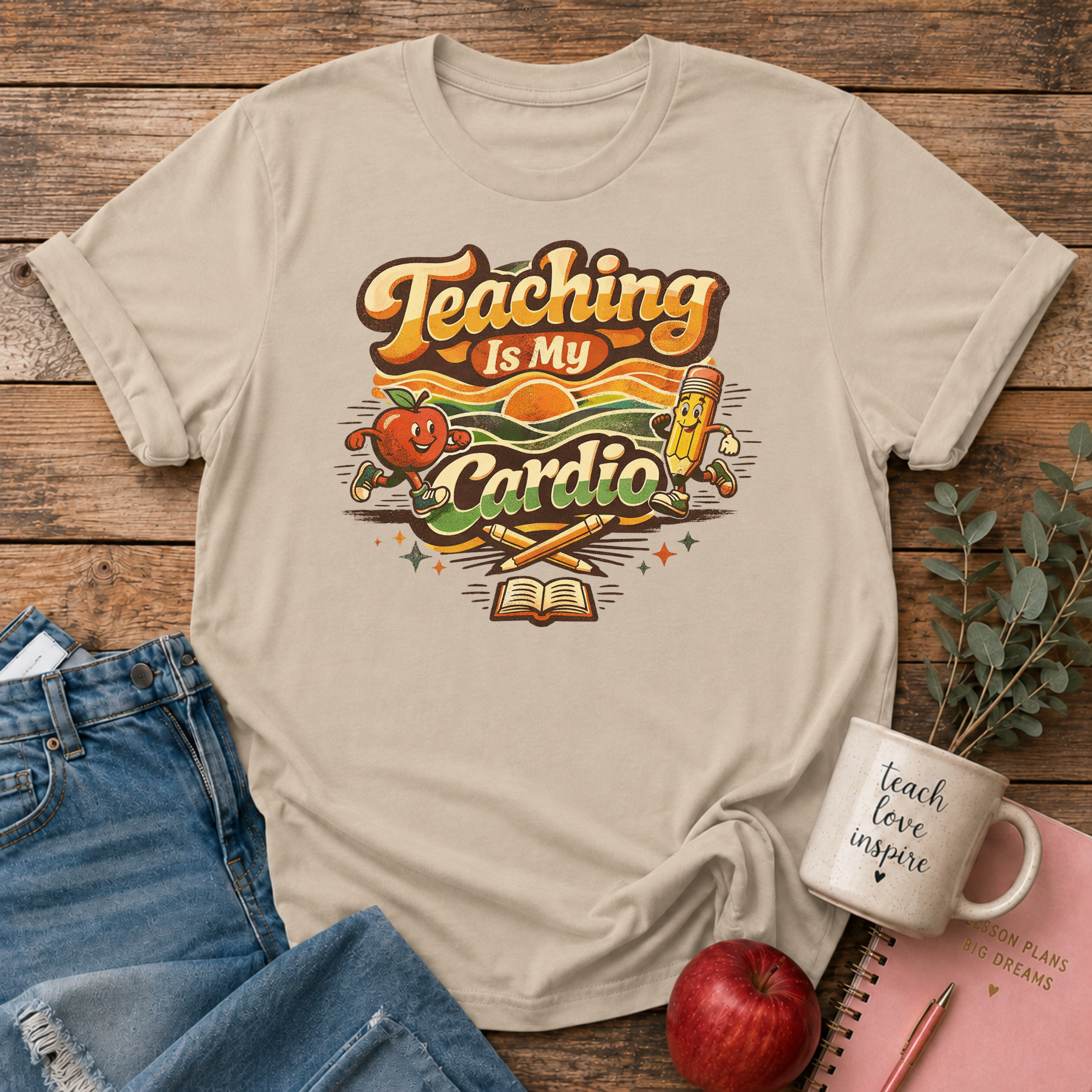 Teaching Is My Cardio T-Shirt