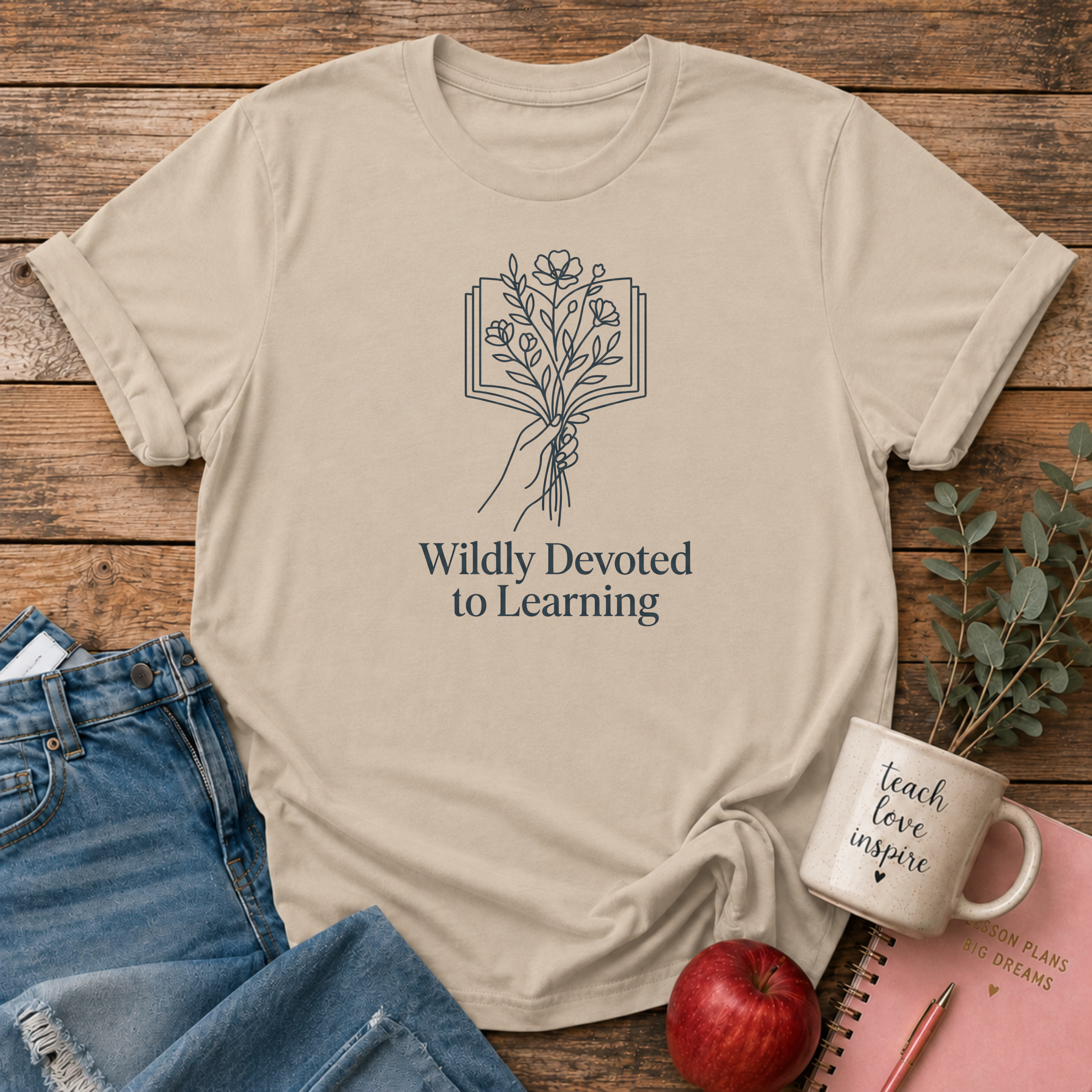 Wildly Devoted to Learning T-shirt