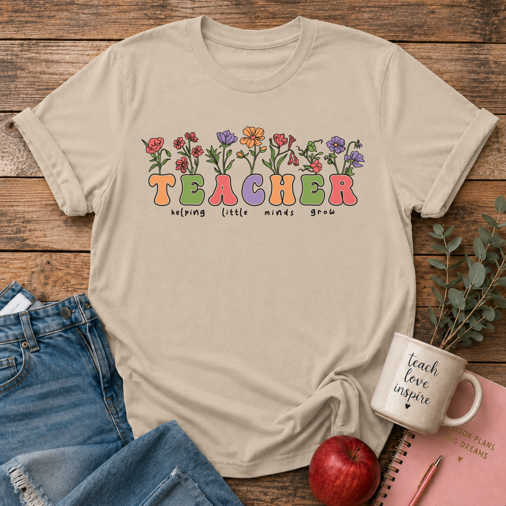 Teacher Grow Minds T-shirt