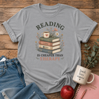 Funny Reading Therapy T-shirt
