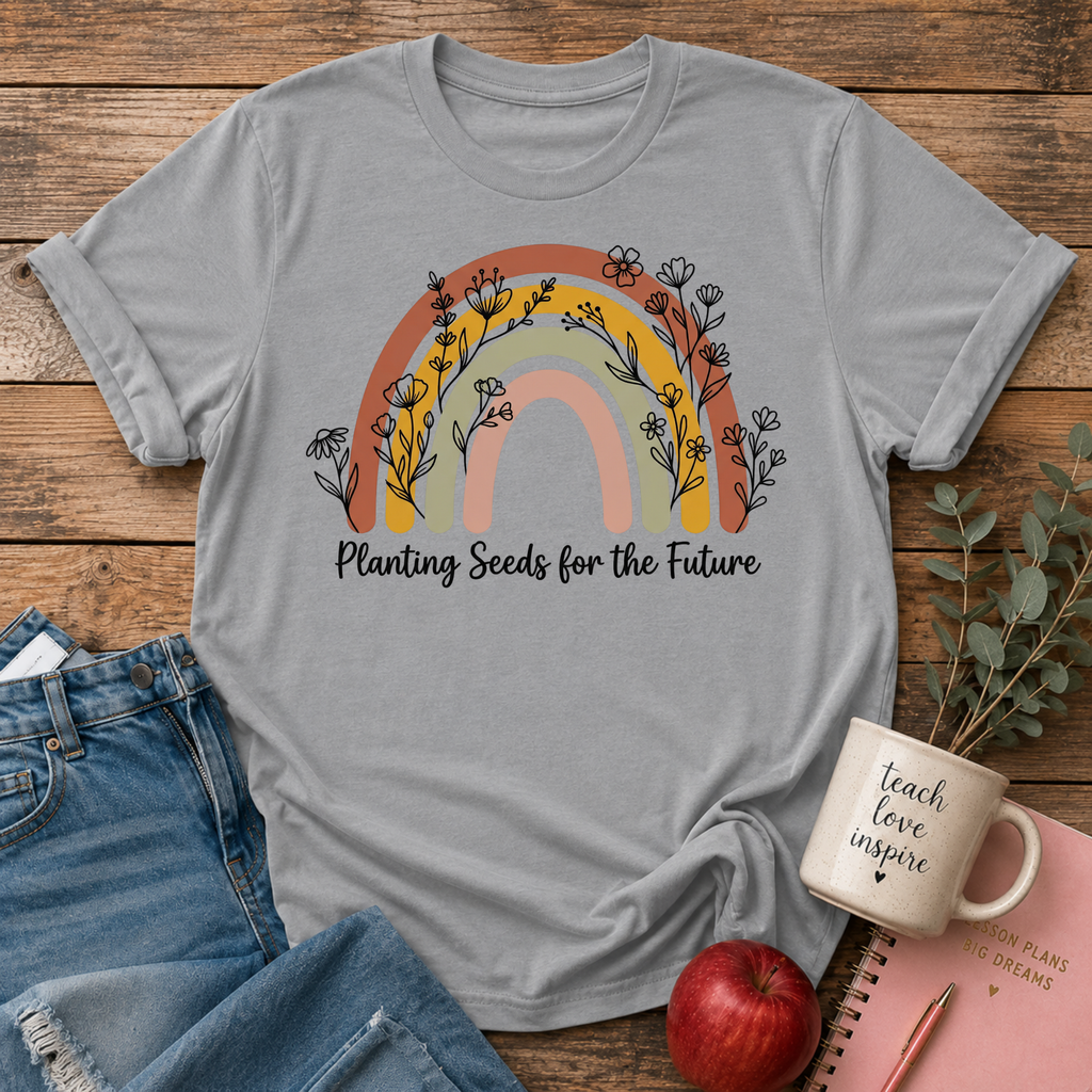 Planting Seeds Template T-shirt
