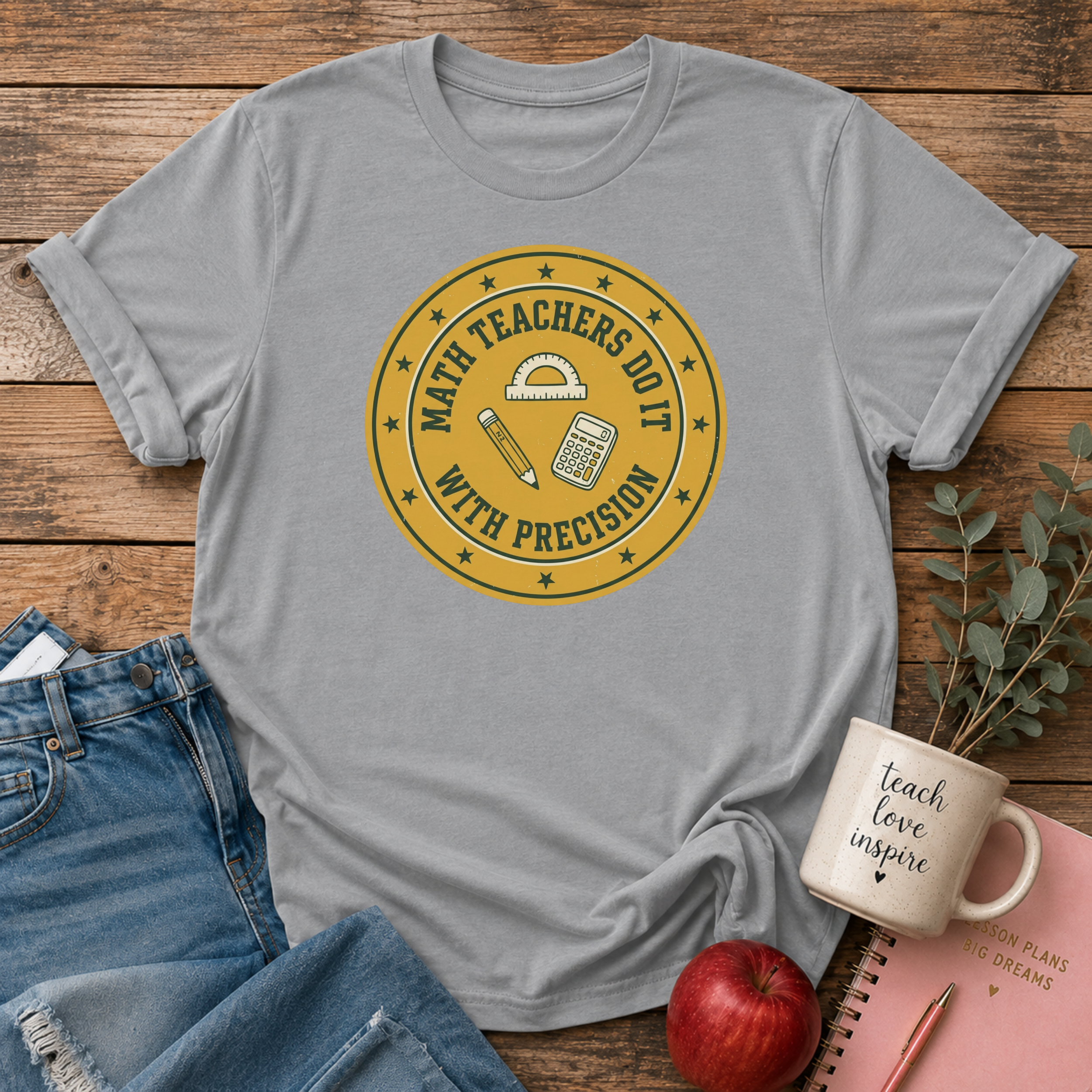 Math Teacher T-shirt