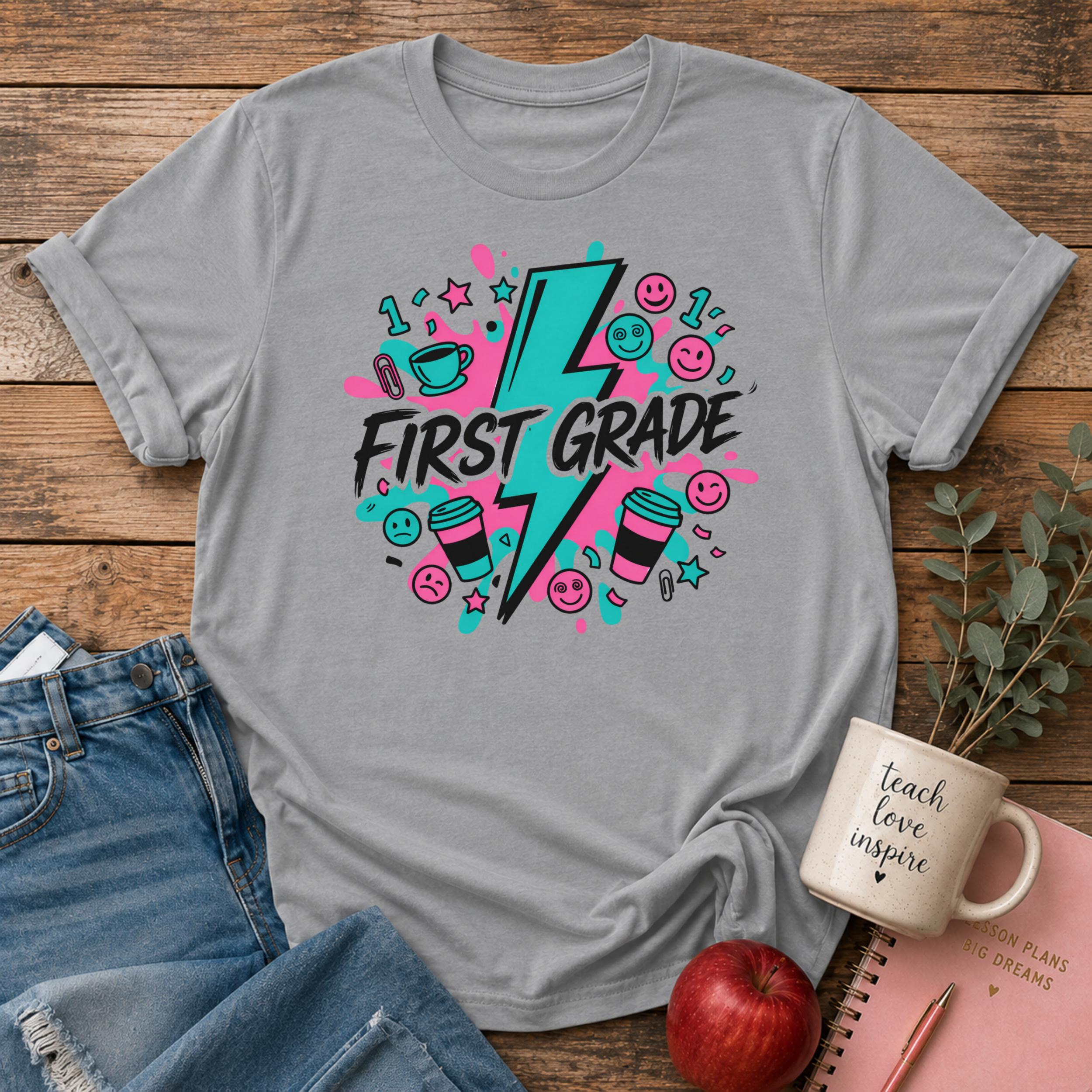 Electric First Grade T-shirt