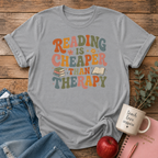 Funny Reading Therapy T-shirt