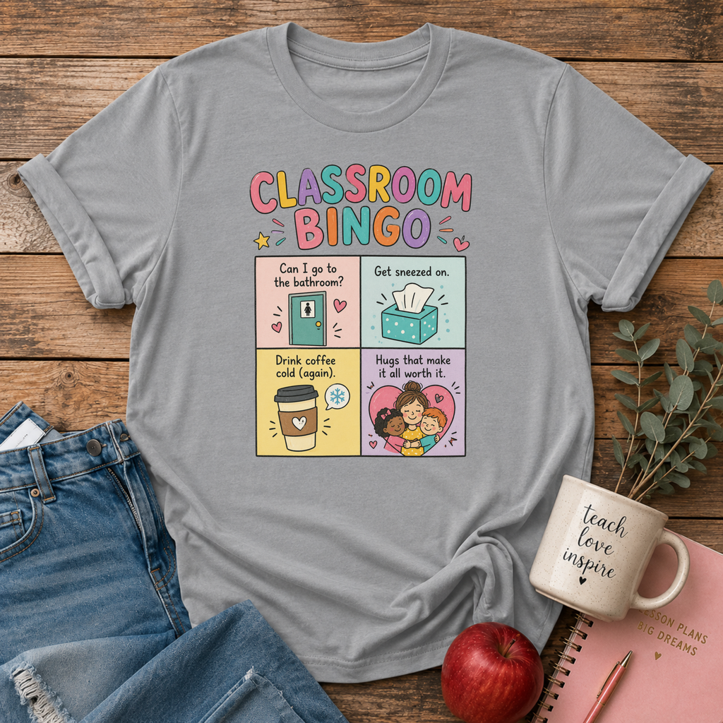 Classroom Bingo T-shirt