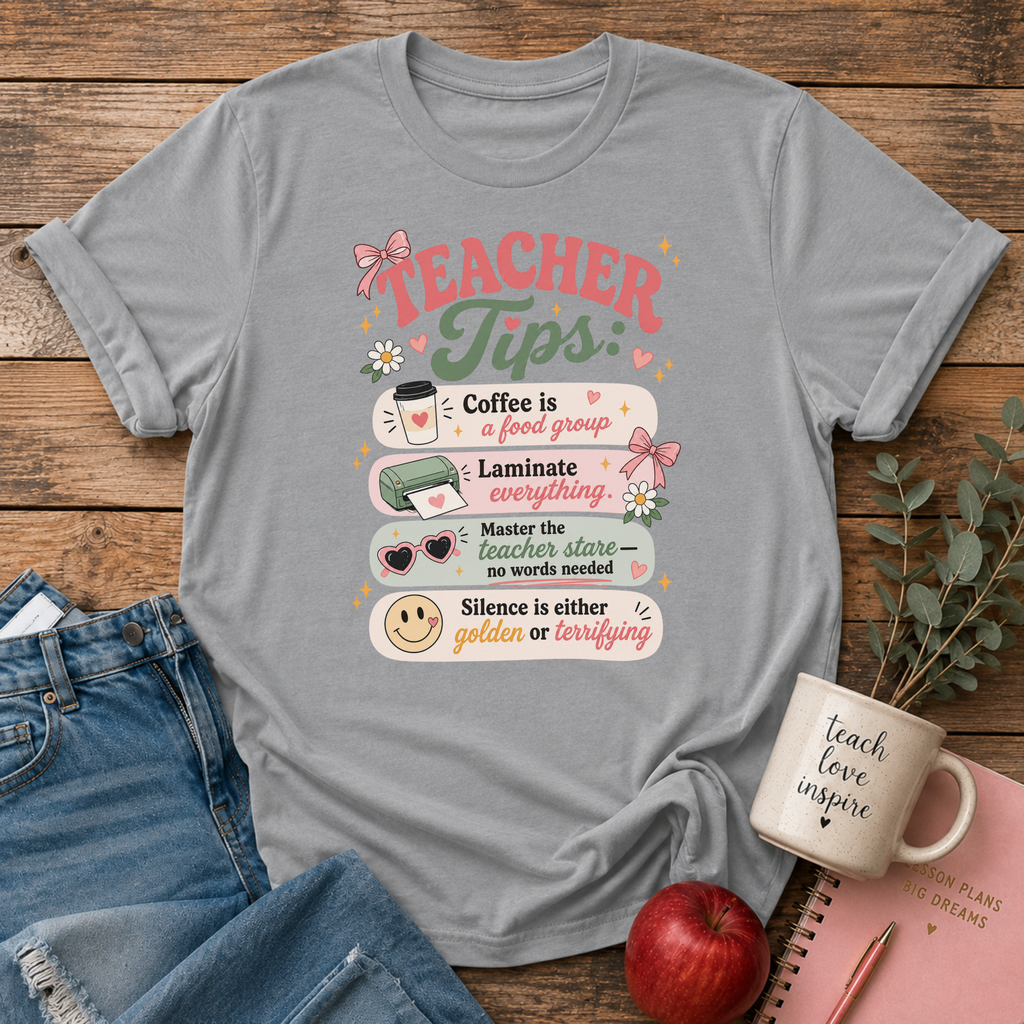 Teacher Tips T-shirt