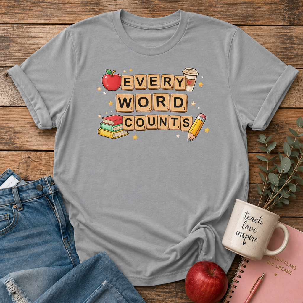 EveryWordCounts T-shirts