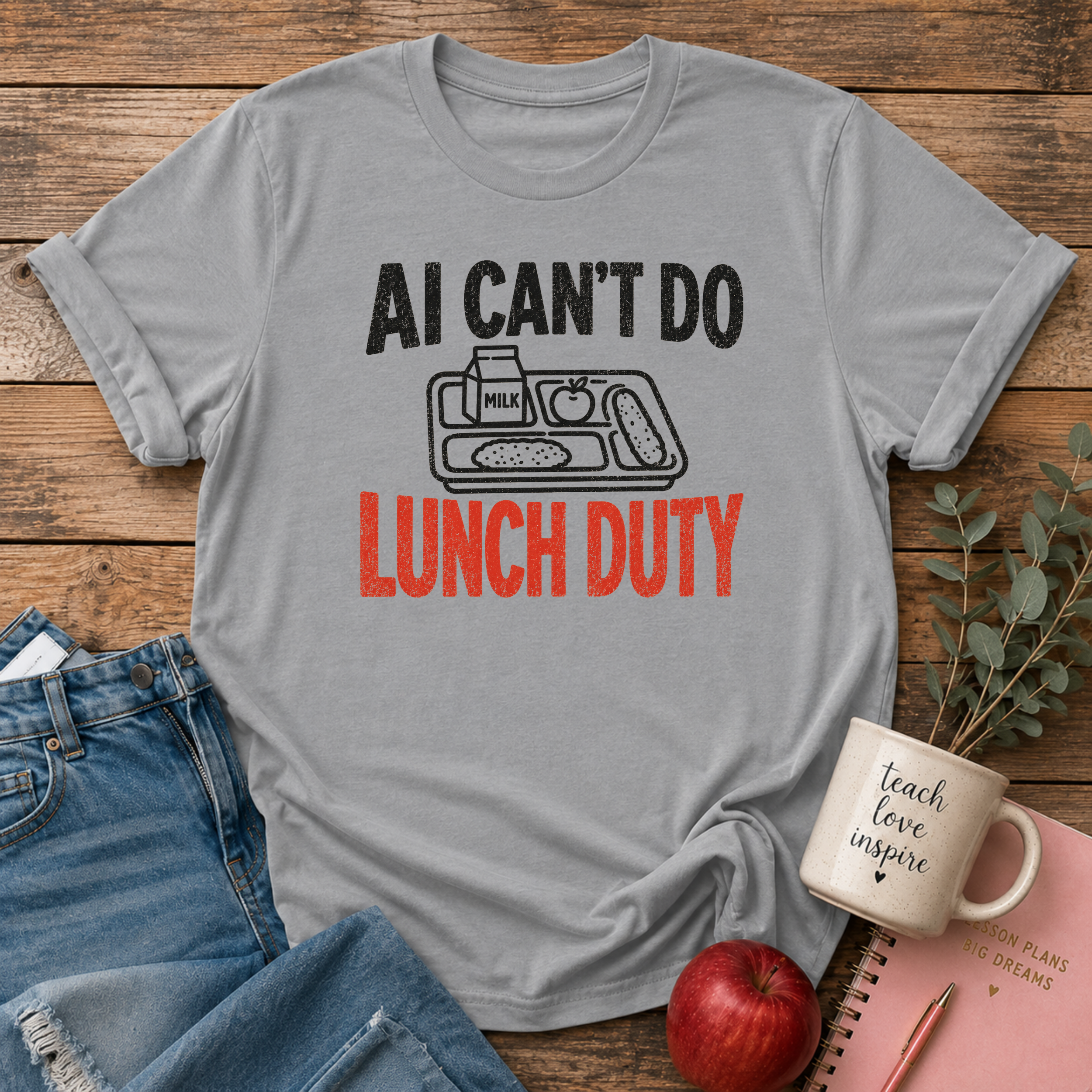 AI Lunch Duty T-shirt