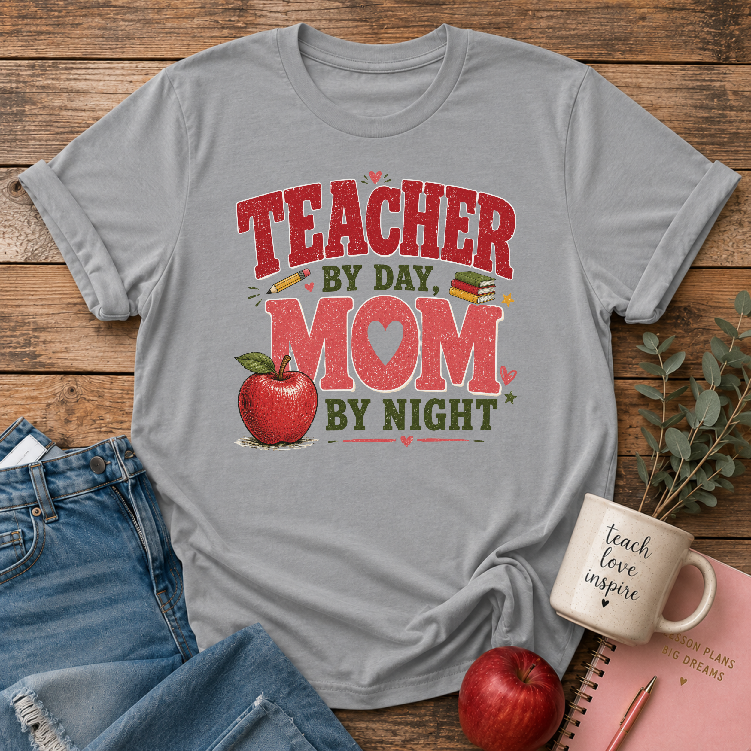Teacher Mom T-shirt