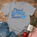 Proud Autism Teacher T-shirt