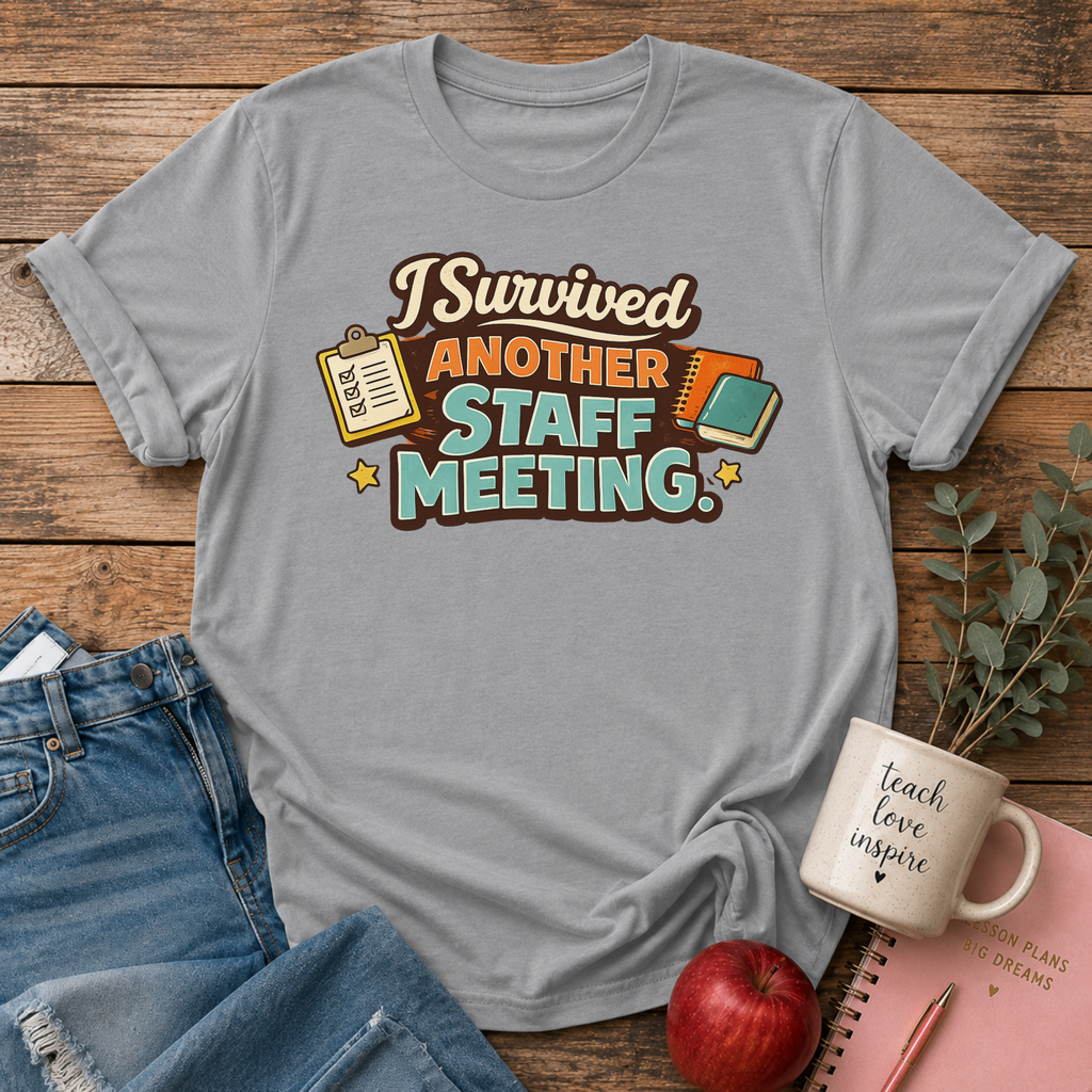 Survived Another Staff Meeting T-shirt