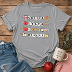 Coffee Teach Repeat T-shirt