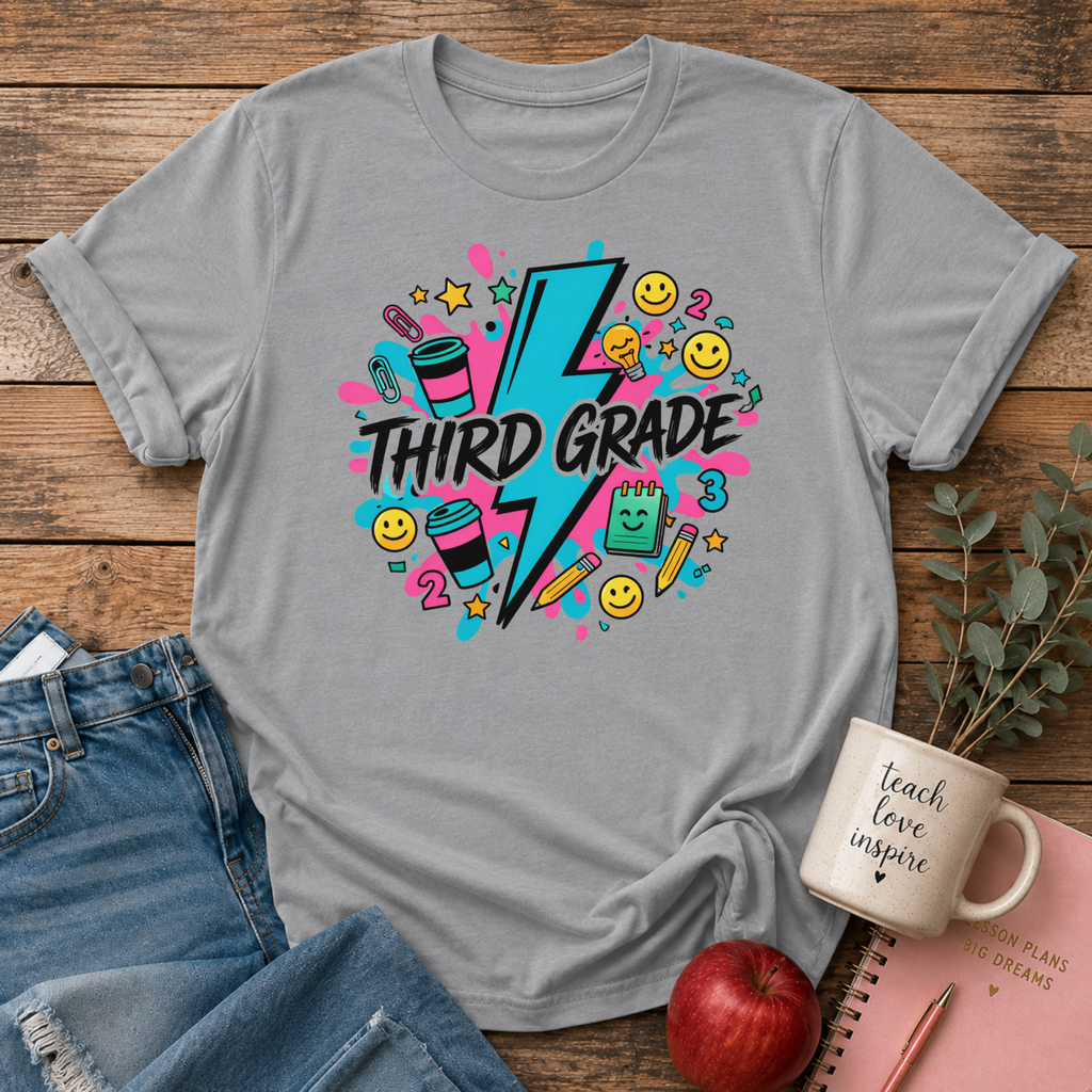 Electric Third Grade T-shirt