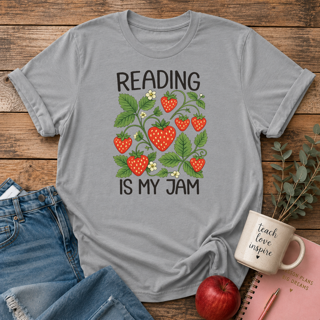 Reading is my Jam T-shirt