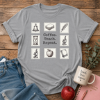 CoffeeTeachRepeat T-shirt