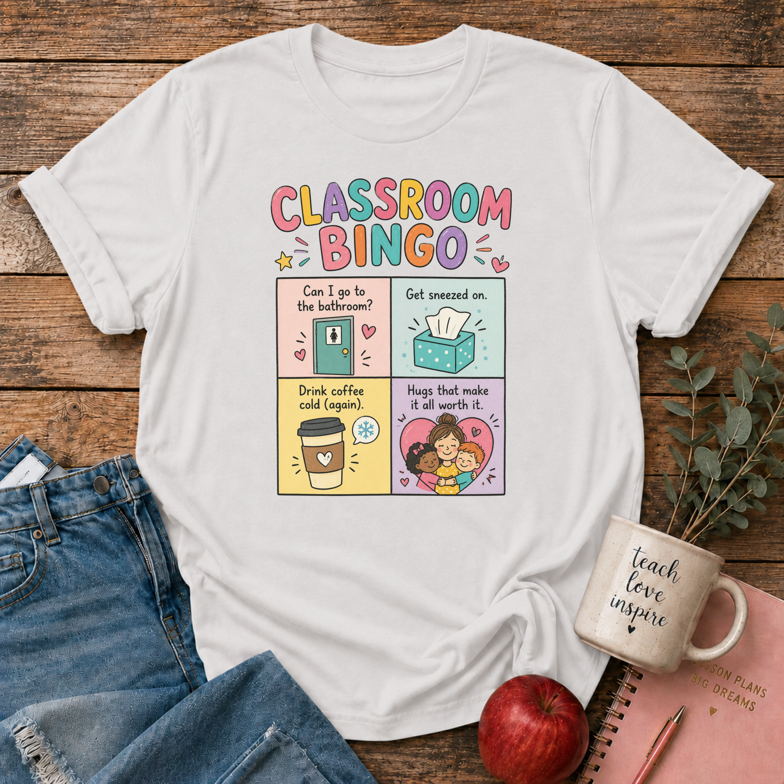 Classroom Bingo T-shirt