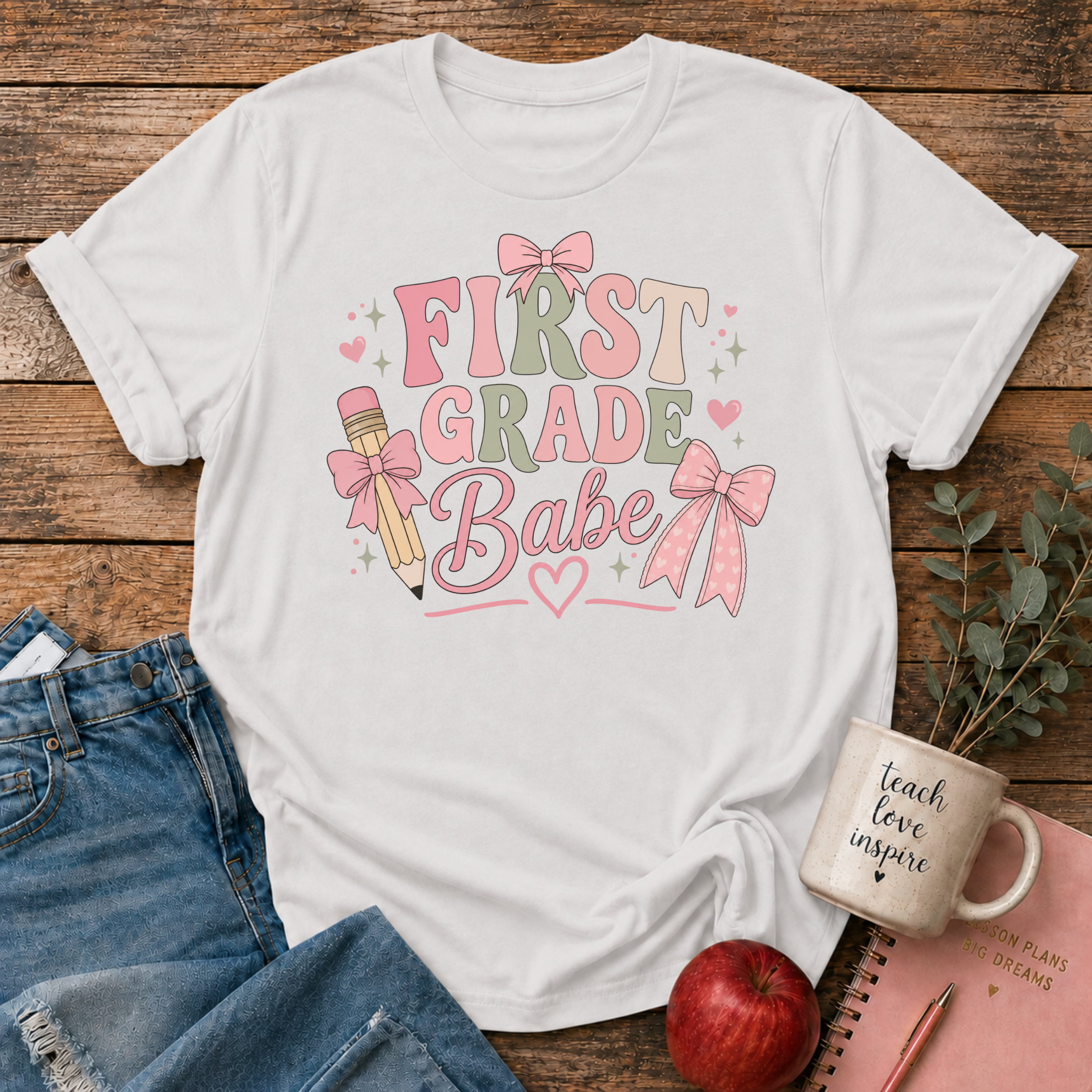 First Grade Babe T-shirt