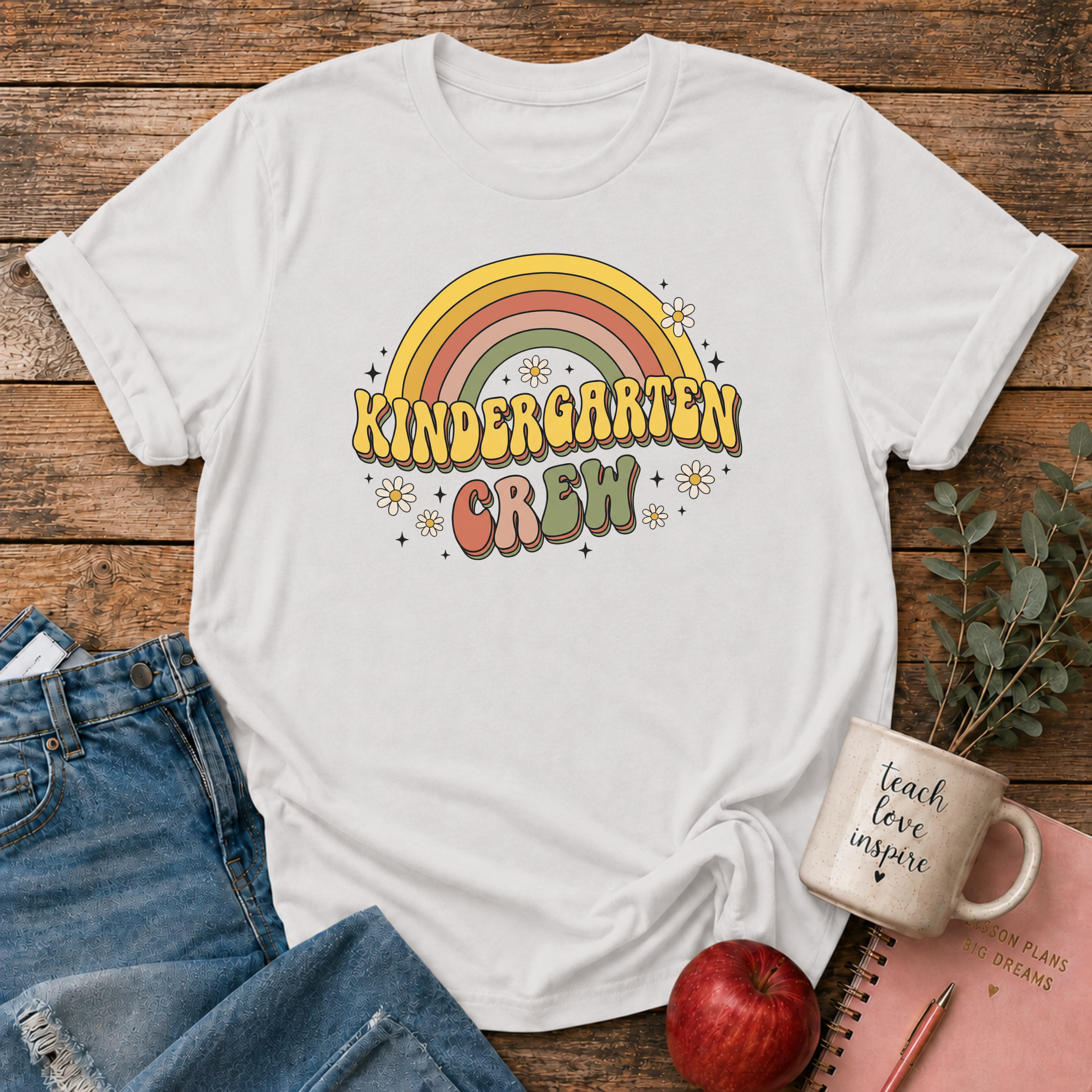 Kindergarten Retro T-shirt