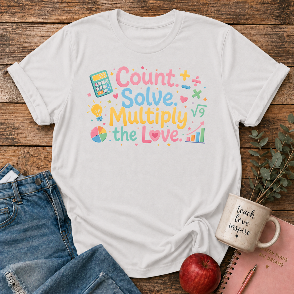 Math Teacher T-shirt