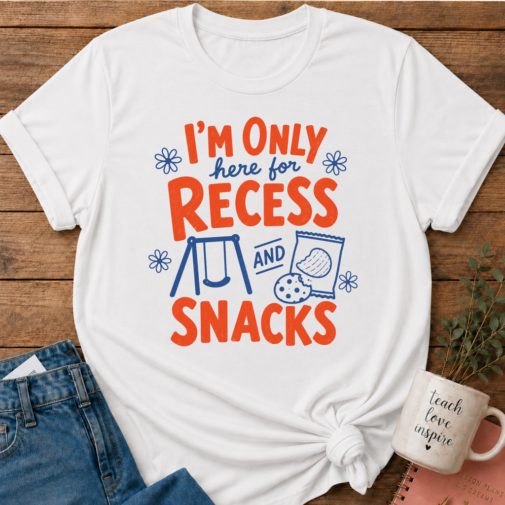 Recess & Snacks T-shirt