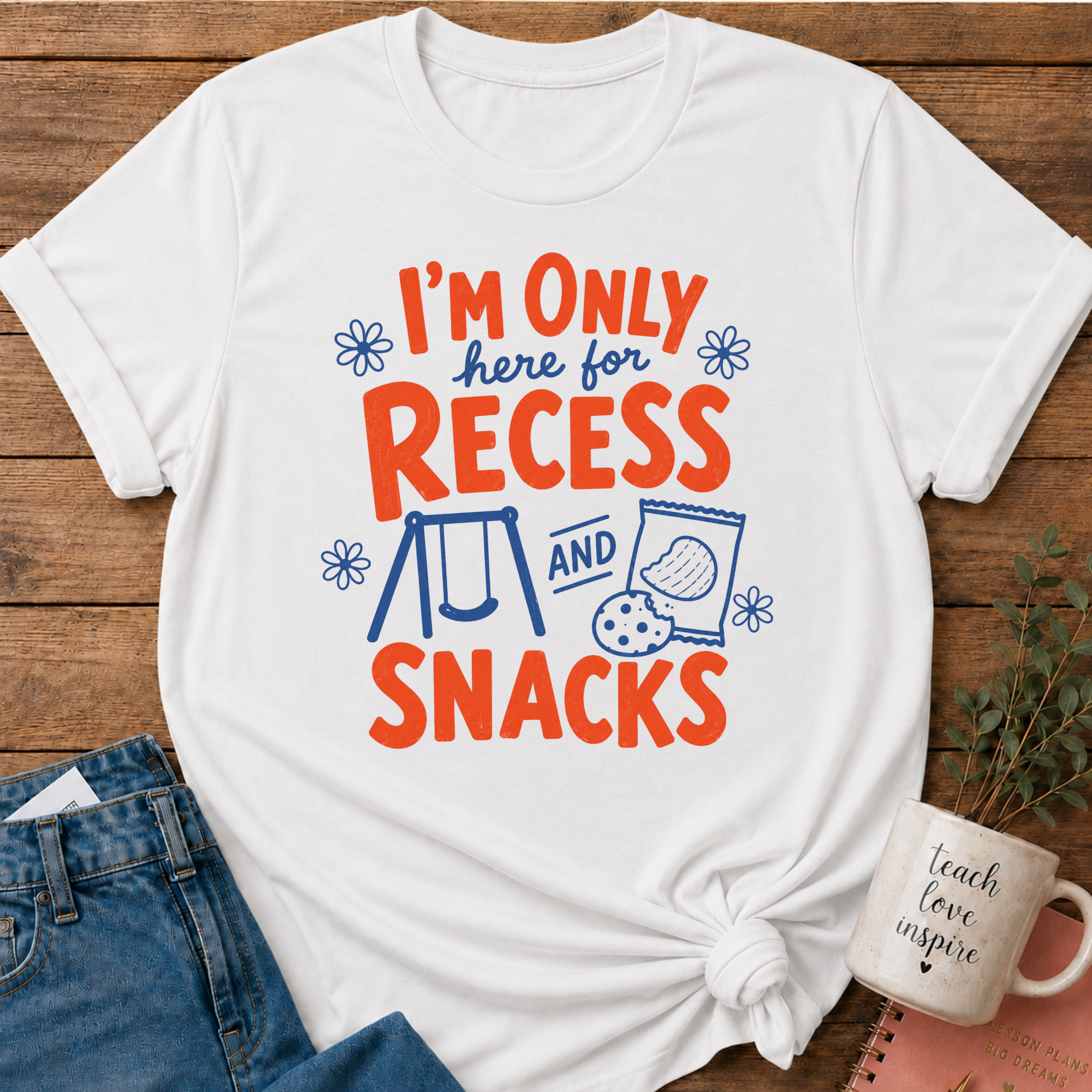 Recess & Snacks T-shirt