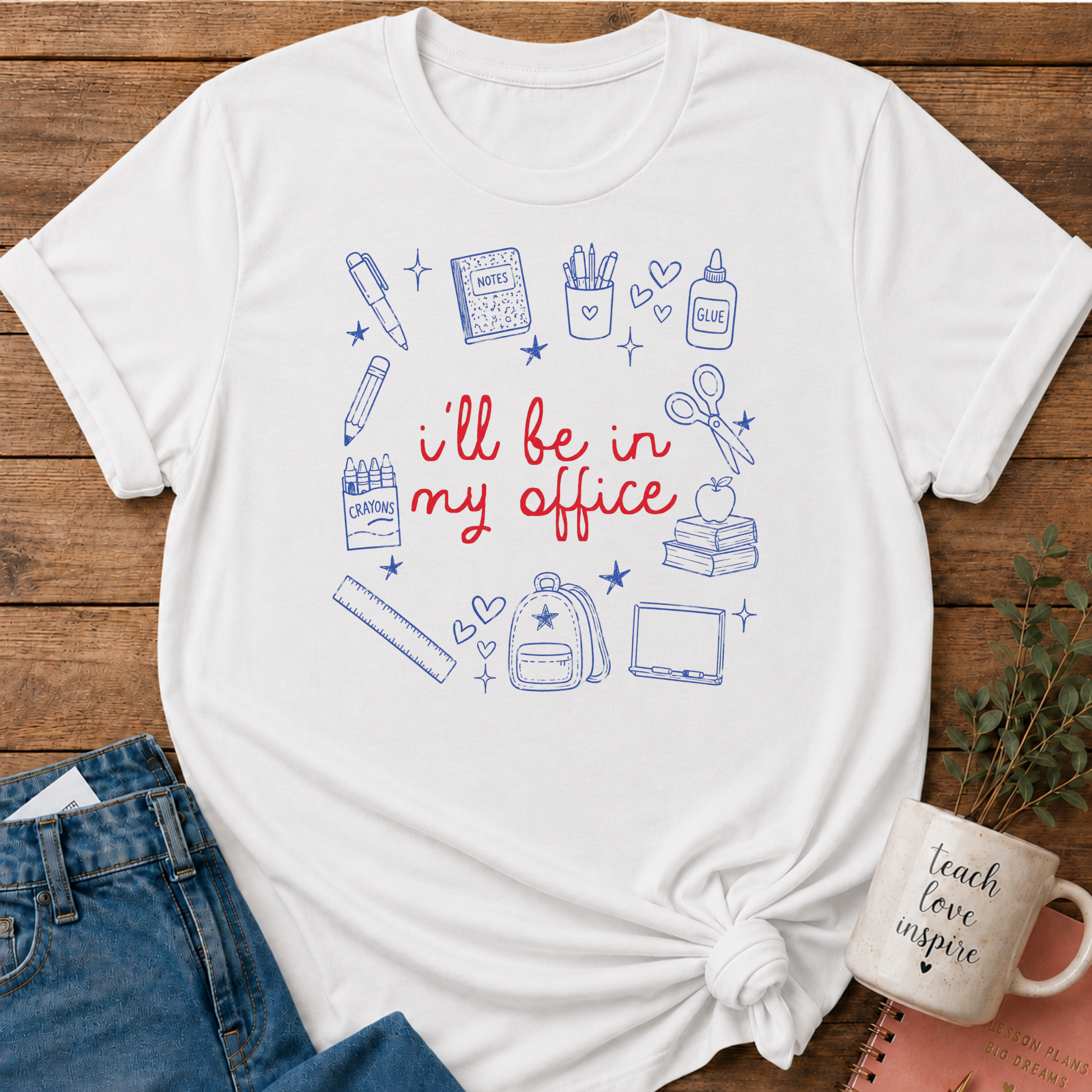 In my Office T-shirt