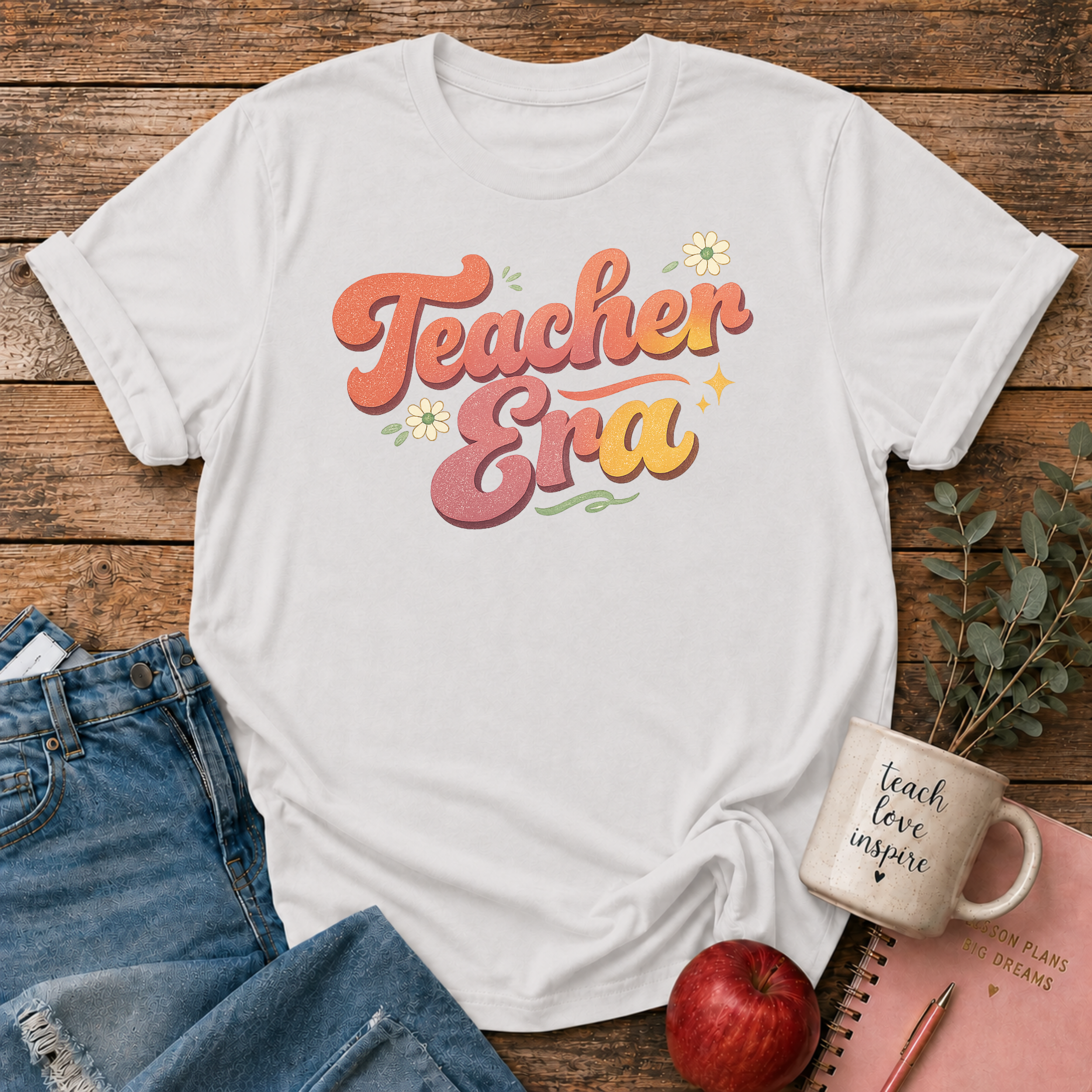 Teacher Era T-shirt