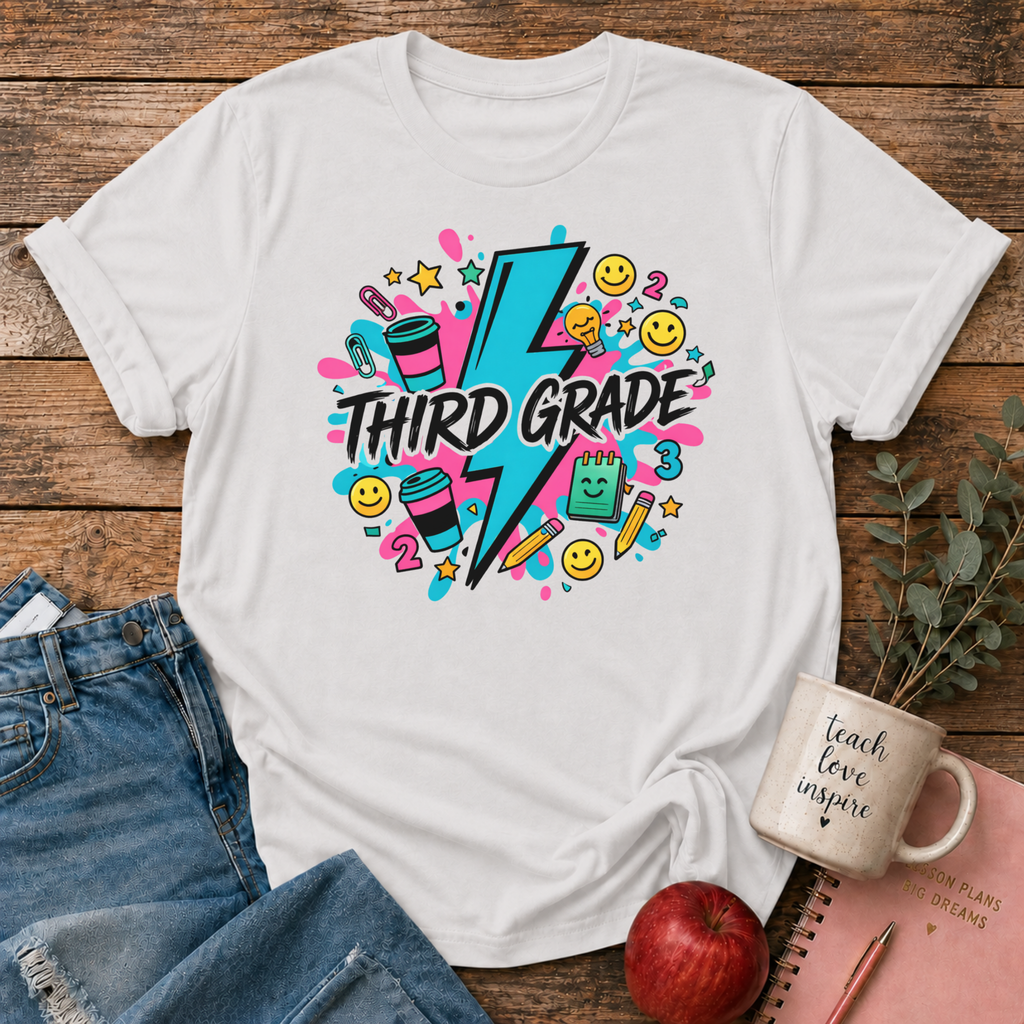 Electric Third Grade T-shirt