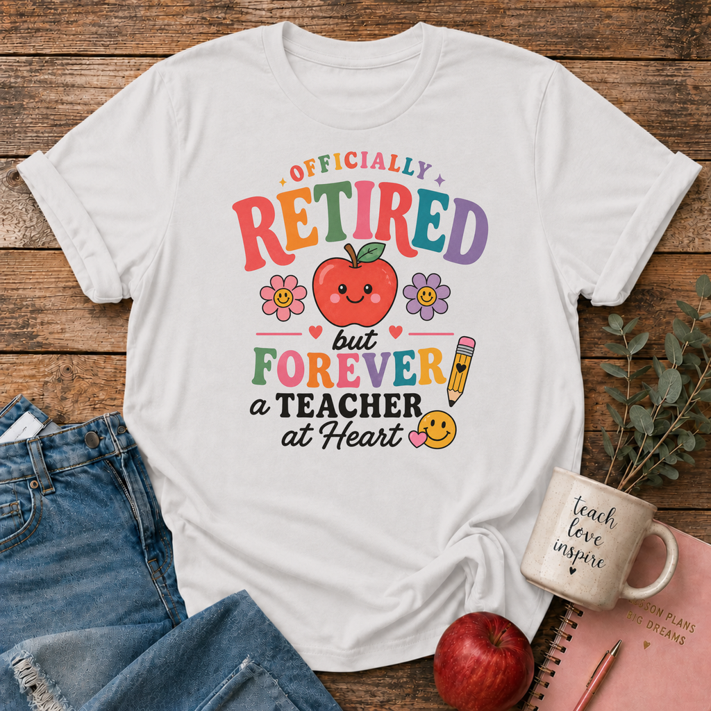 Retired Teacher T-shirt