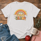 First Grade Retro T-shirt